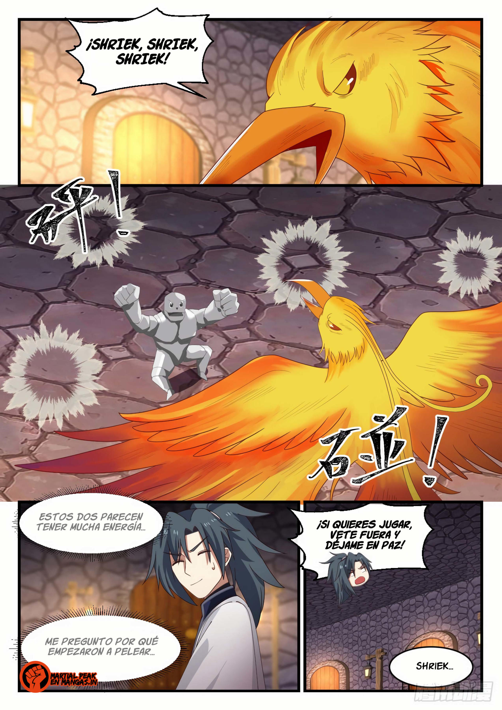 Martial Peak Capítulo 1163 - Página 12 en español