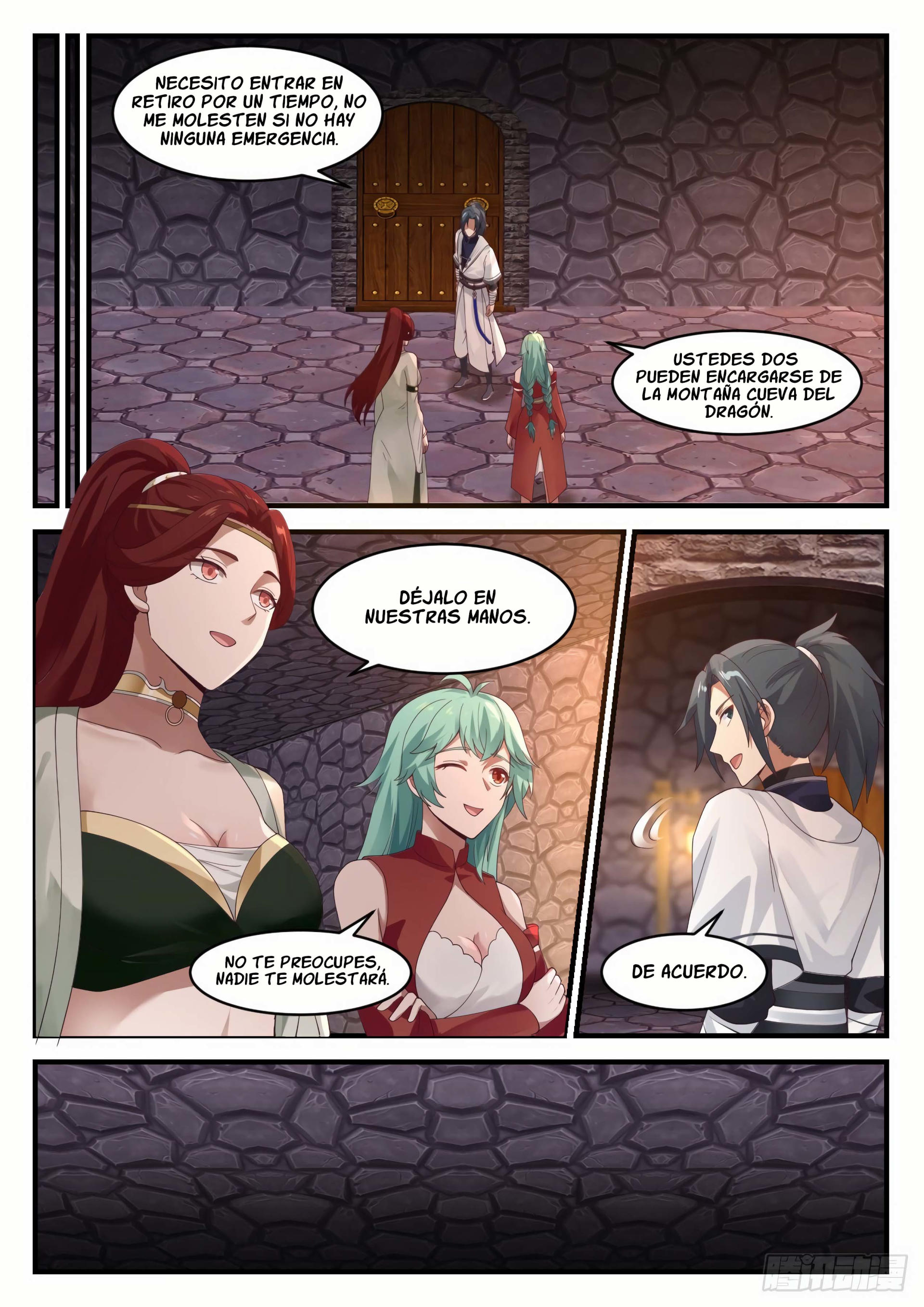 Martial Peak Capítulo 1163 - Página 9 en español
