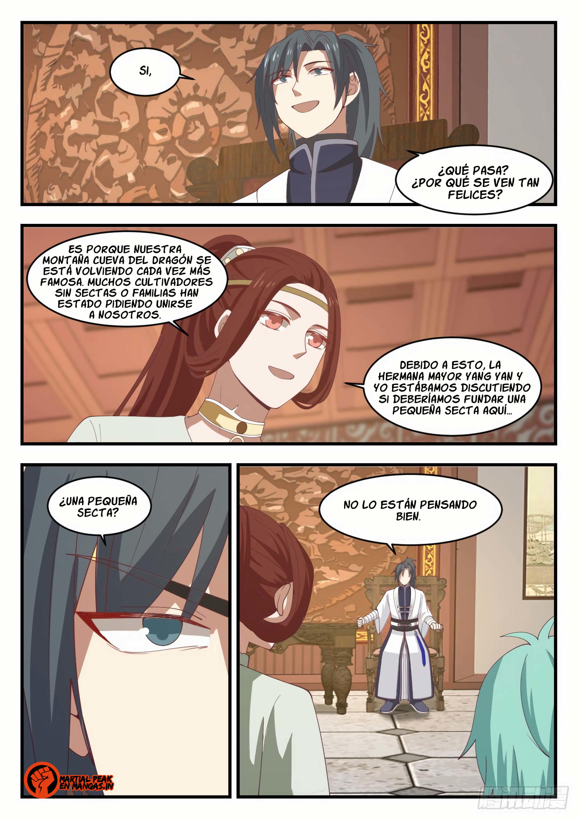Martial Peak Capítulo 1166 - Página 8 en español