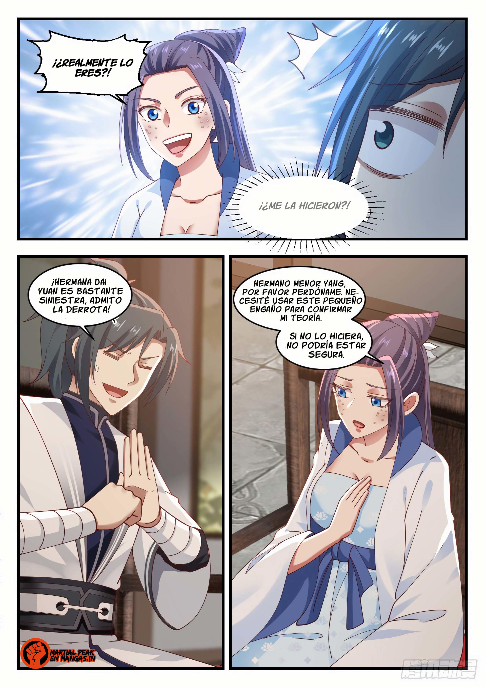Martial Peak Capítulo 1167 - Página 11 en español
