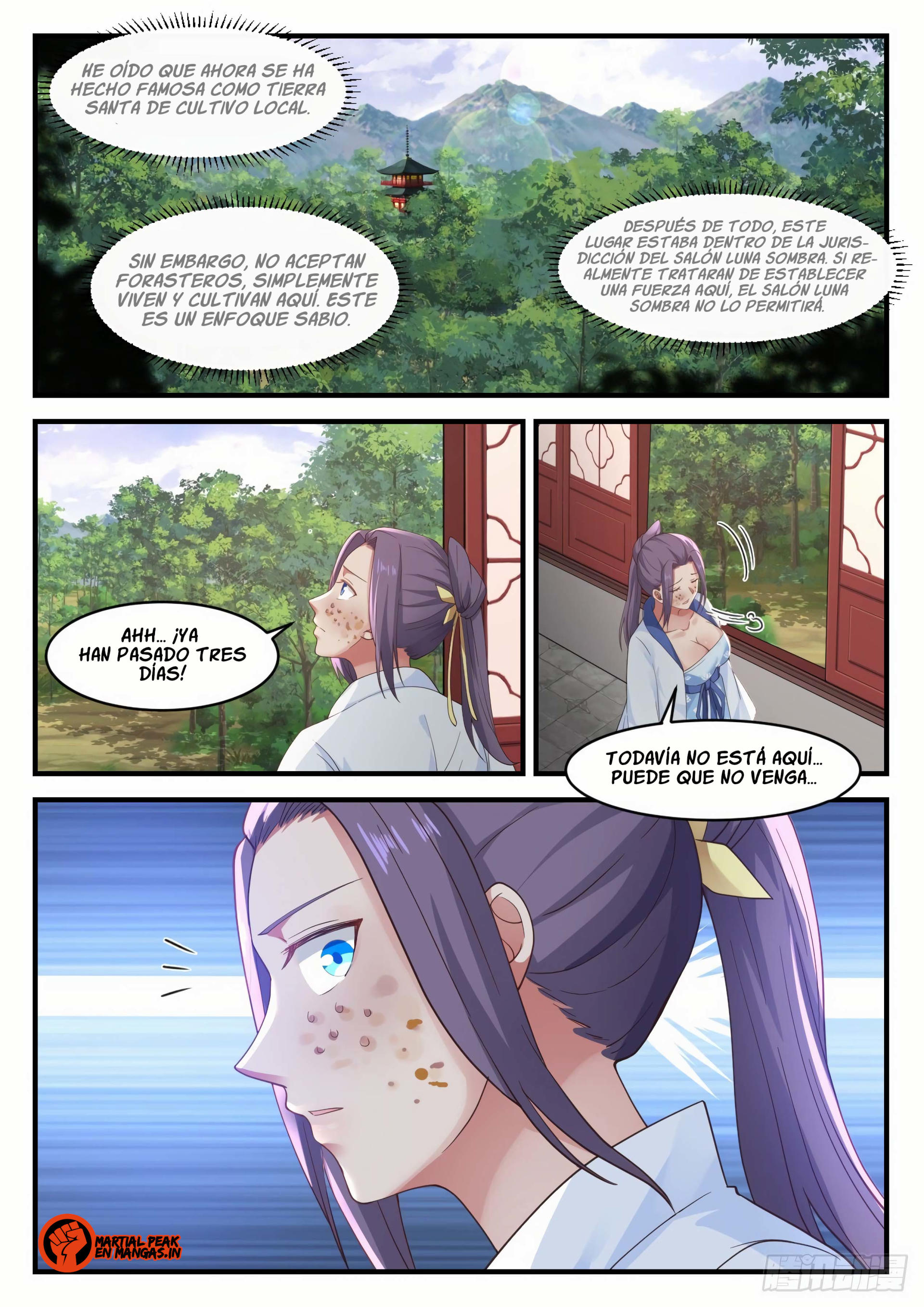 Martial Peak Capítulo 1170 - Página 3 en español