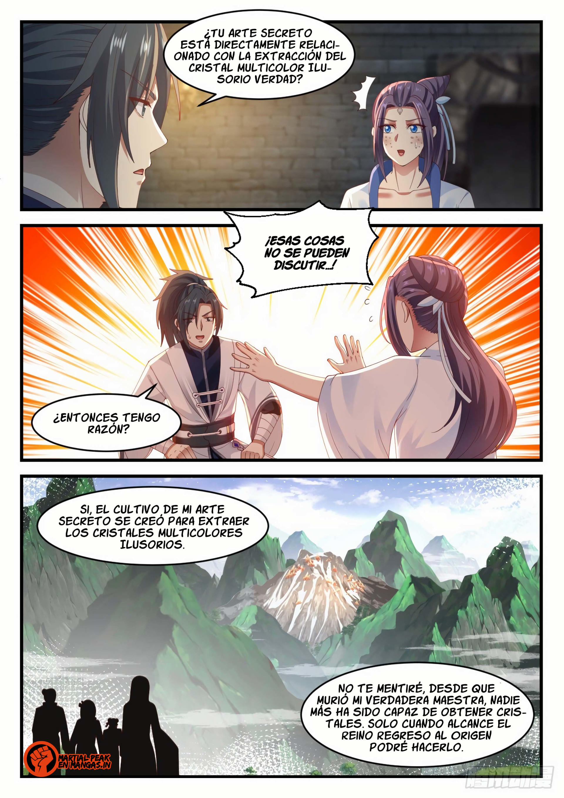 Martial Peak Capítulo 1175 - Página 12 en español