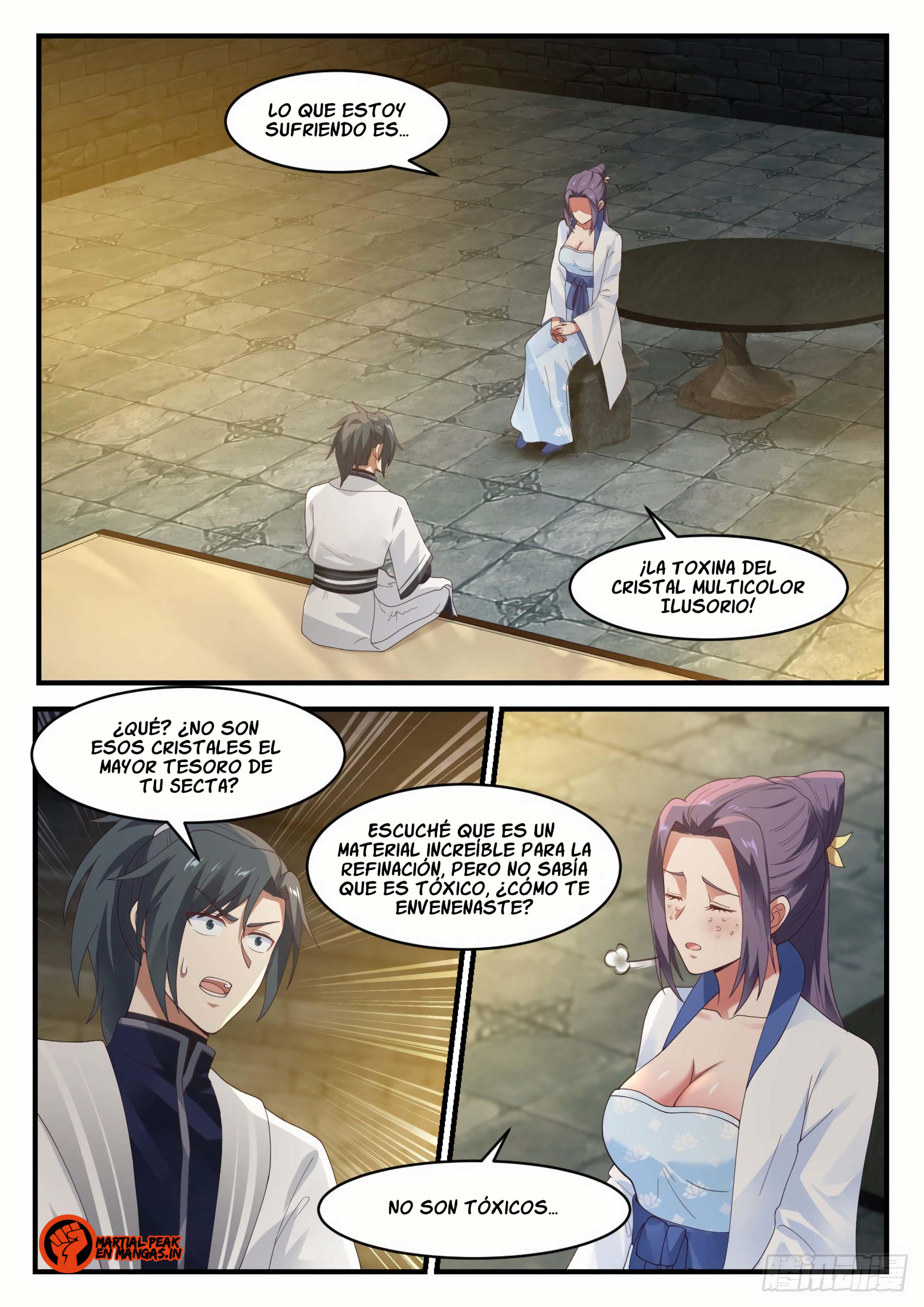Martial Peak Capítulo 1175 - Página 8 en español