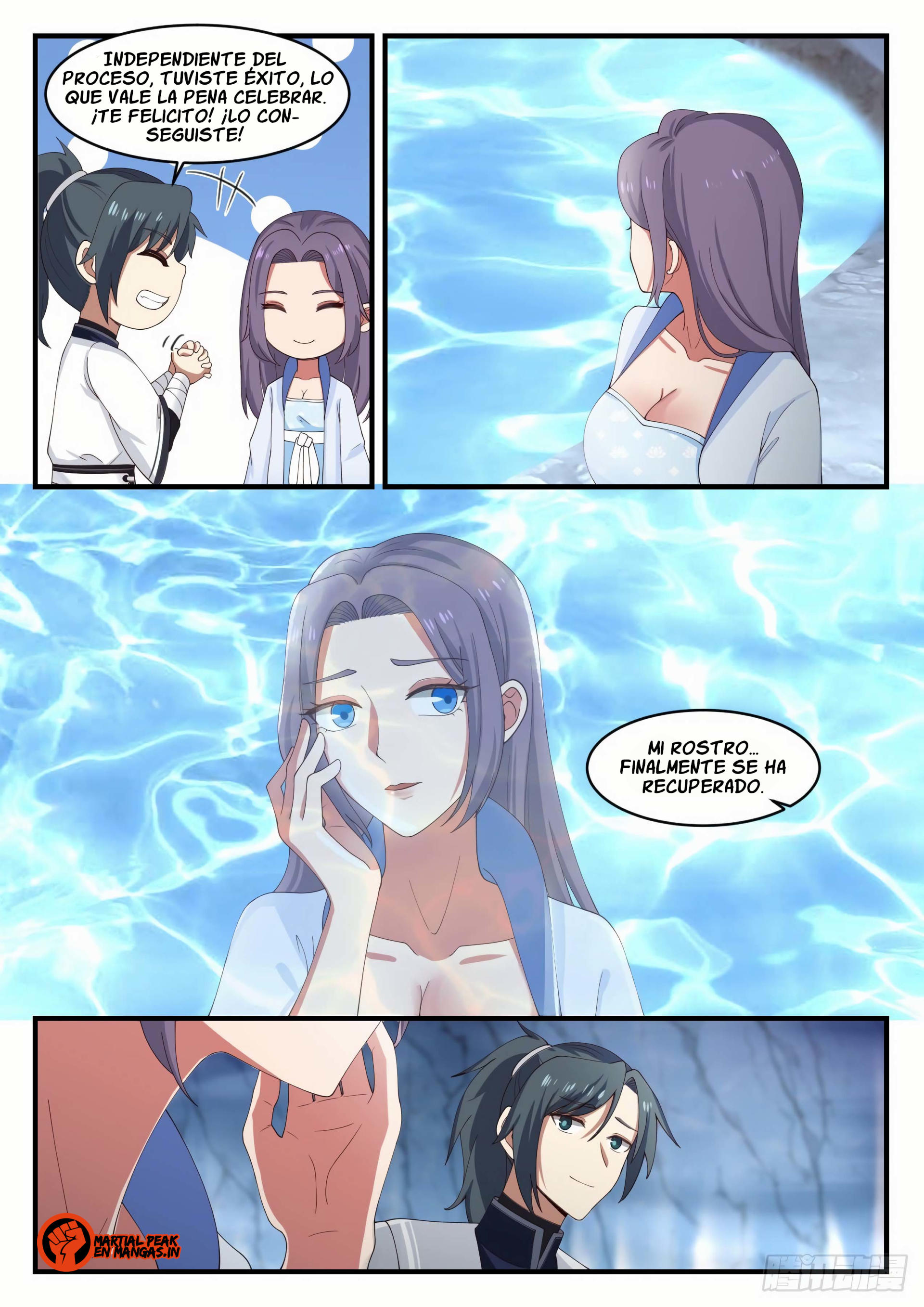 Martial Peak Capítulo 1179 - Página 8 en español