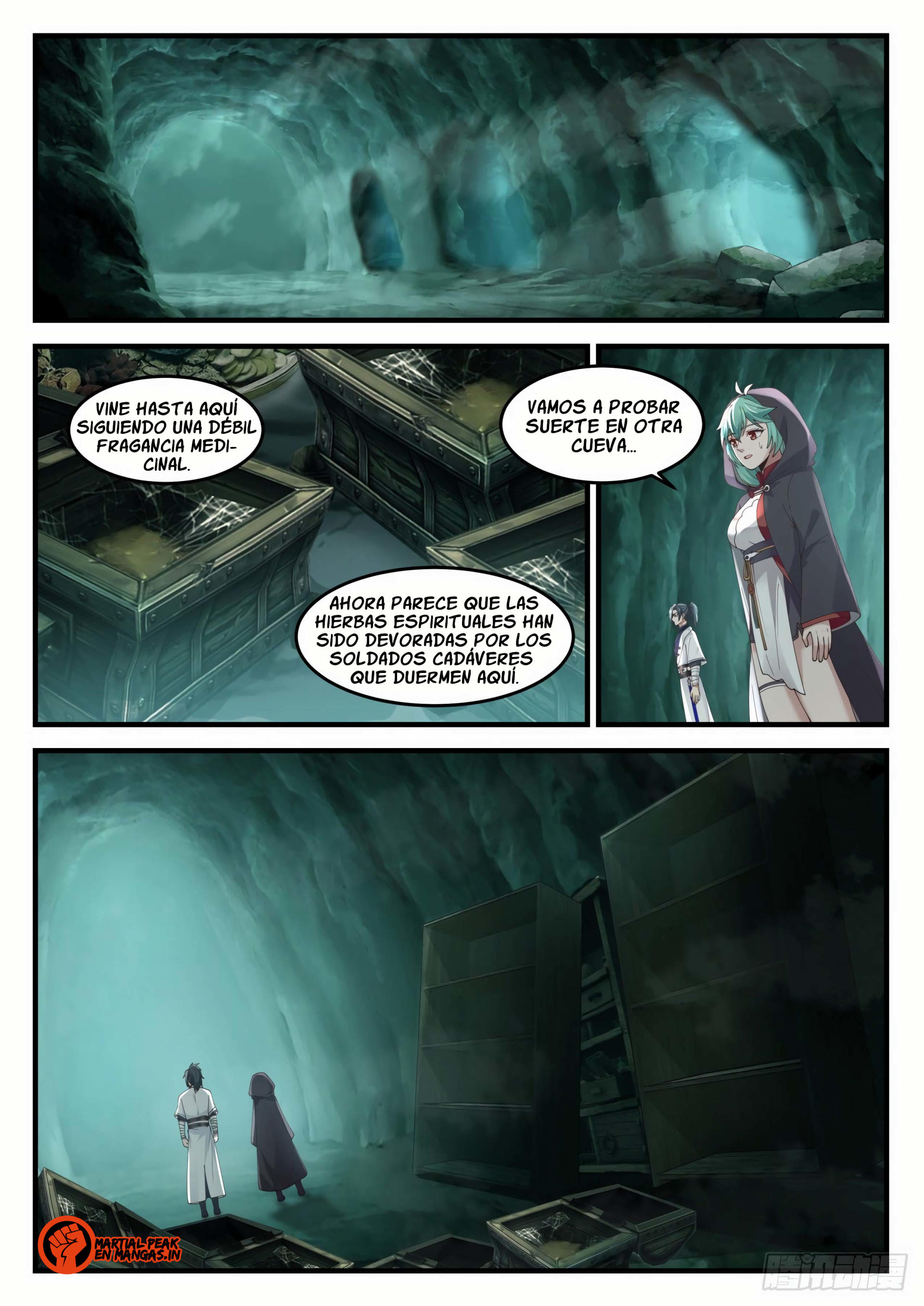 Martial Peak Capítulo 1199 - Página 12 en español
