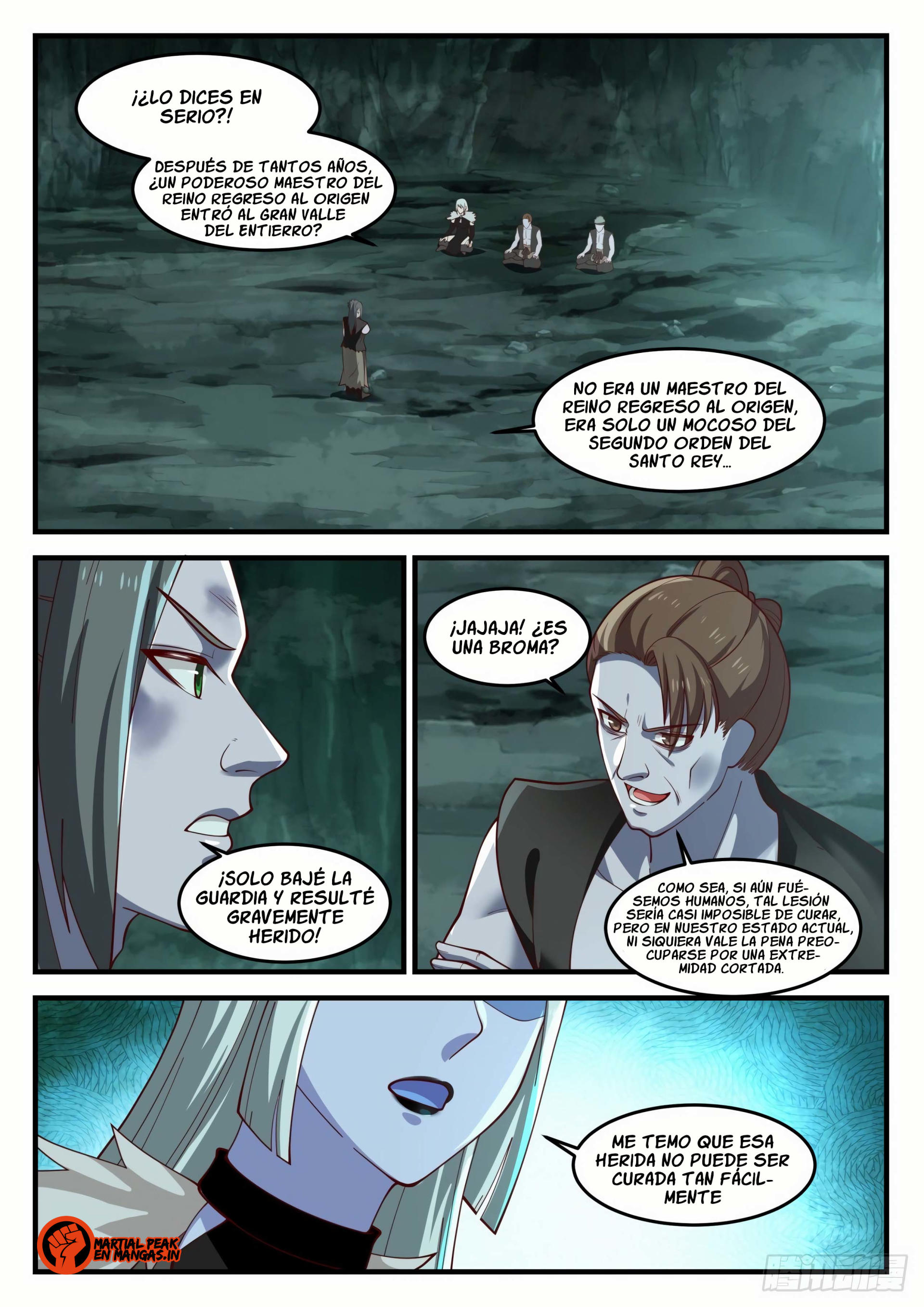 Martial Peak Capítulo 1199 - Página 4 en español