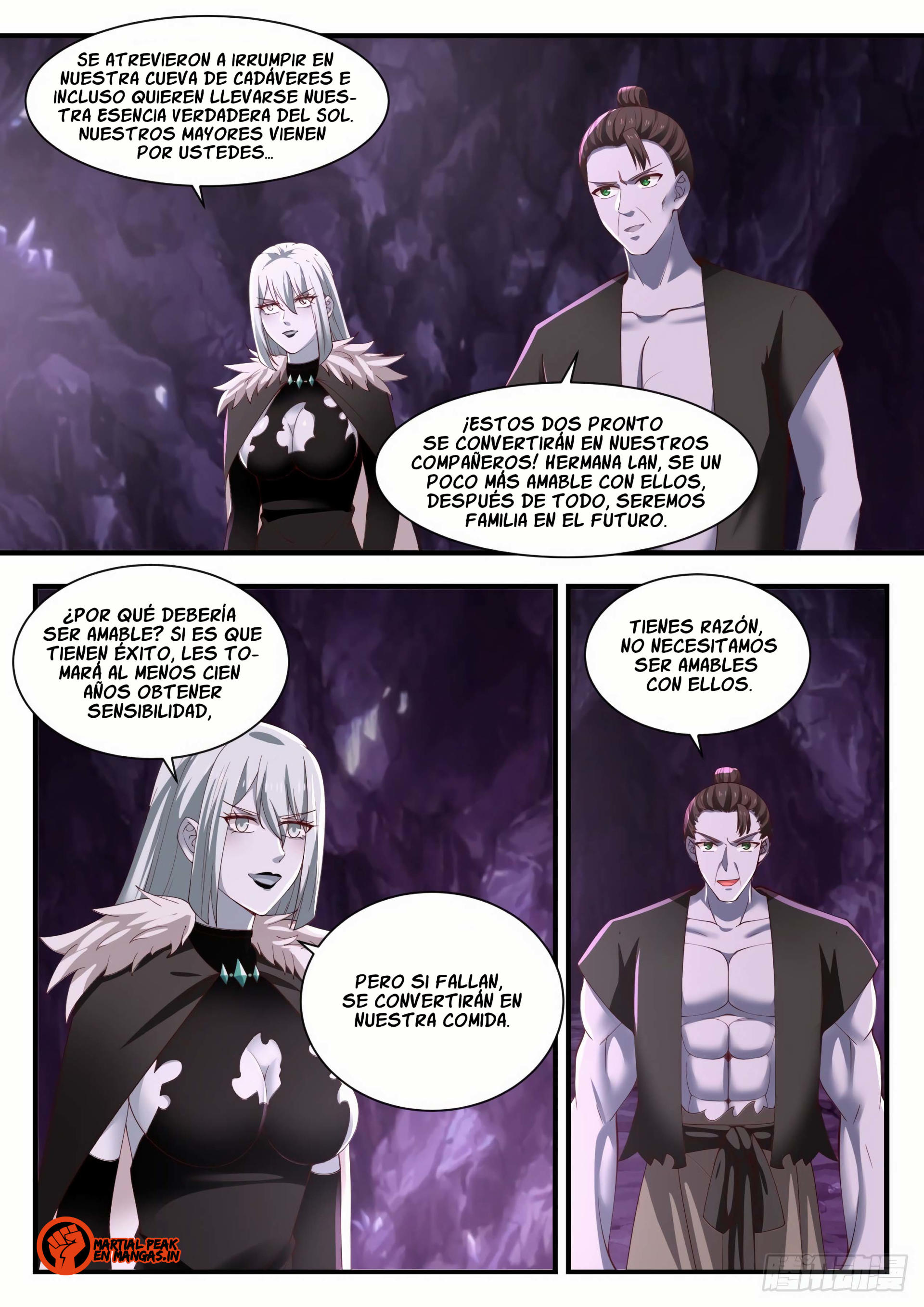 Martial Peak Capítulo 1202 - Página 5 en español