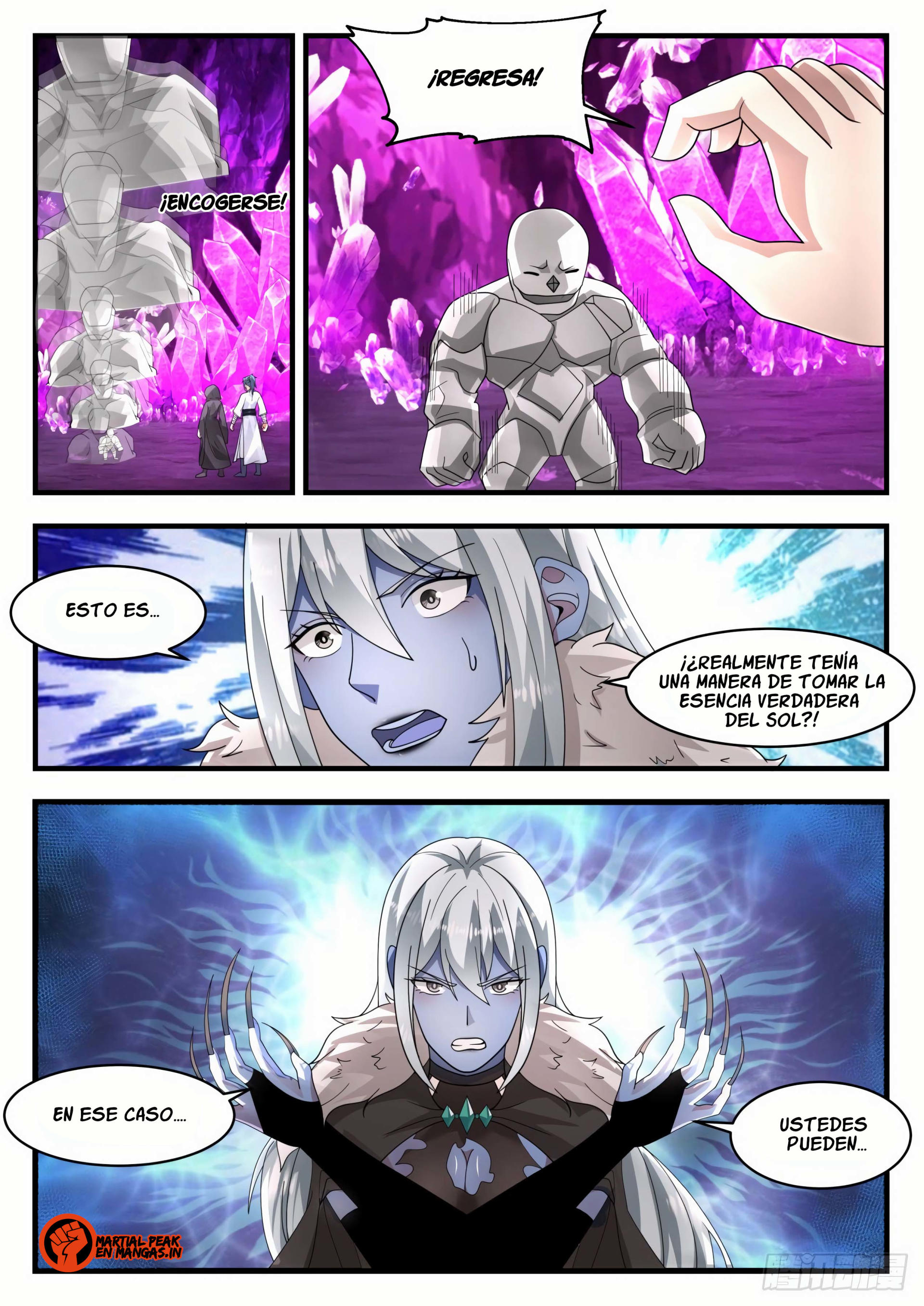 Martial Peak Capítulo 1203 - Página 5 en español