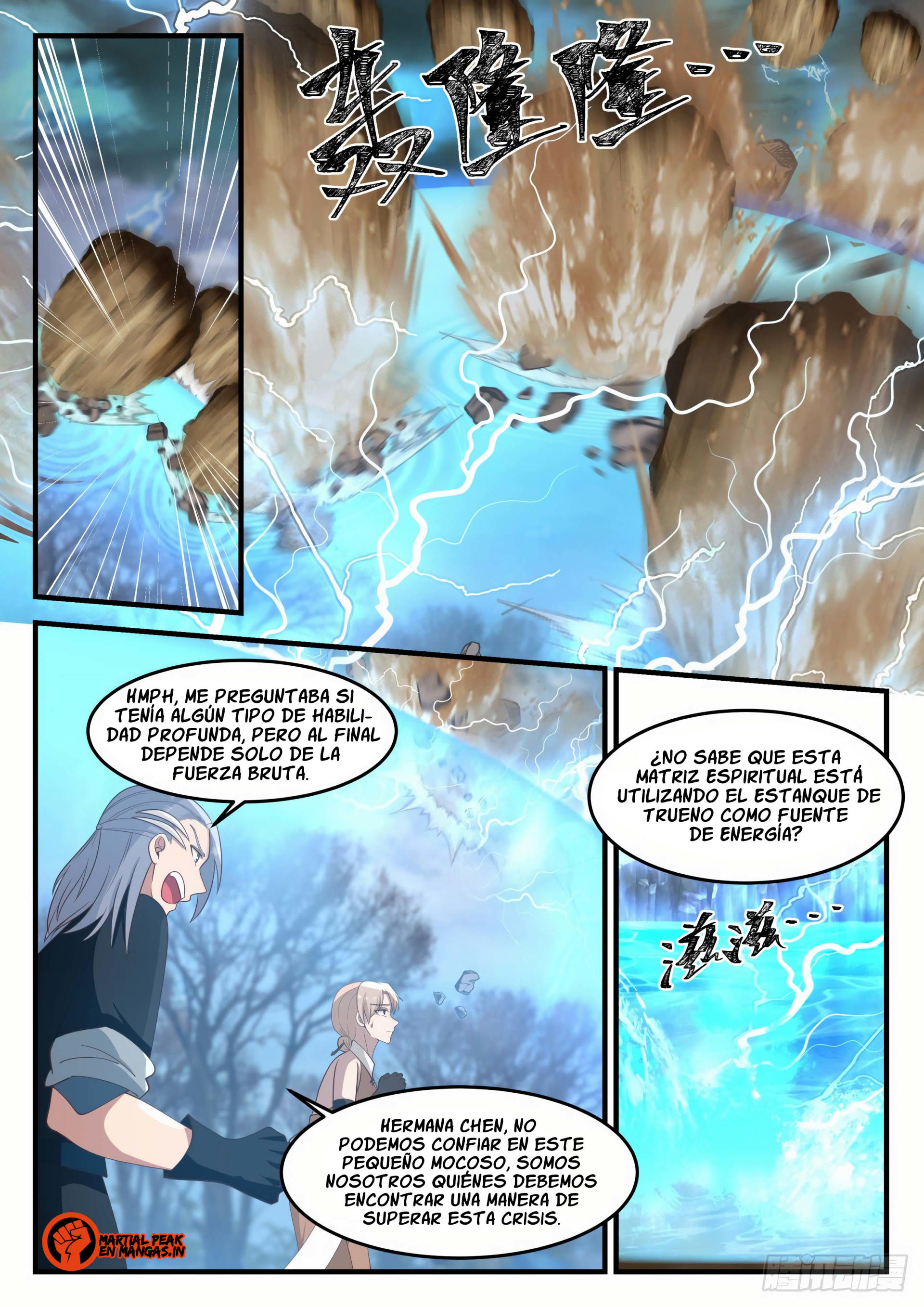 Martial Peak Capítulo 1206 - Página 12 en español
