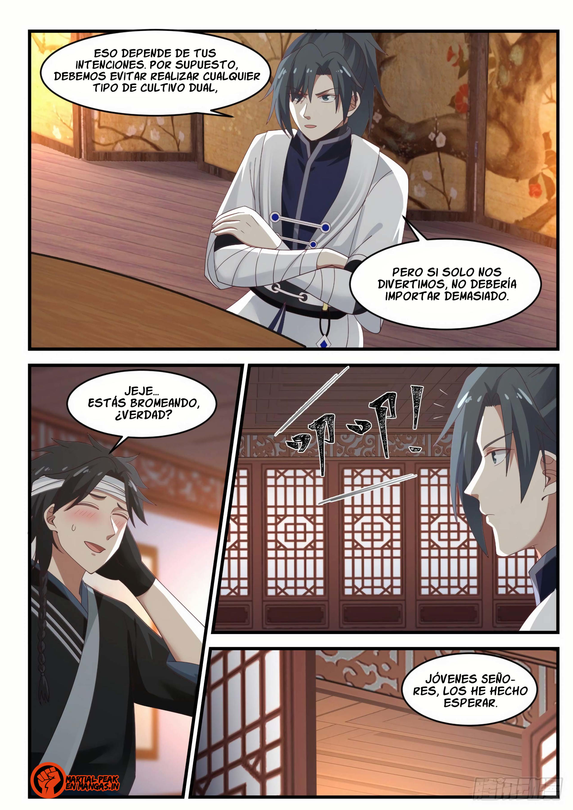 Martial Peak Capítulo 1217 - Página 5 en español