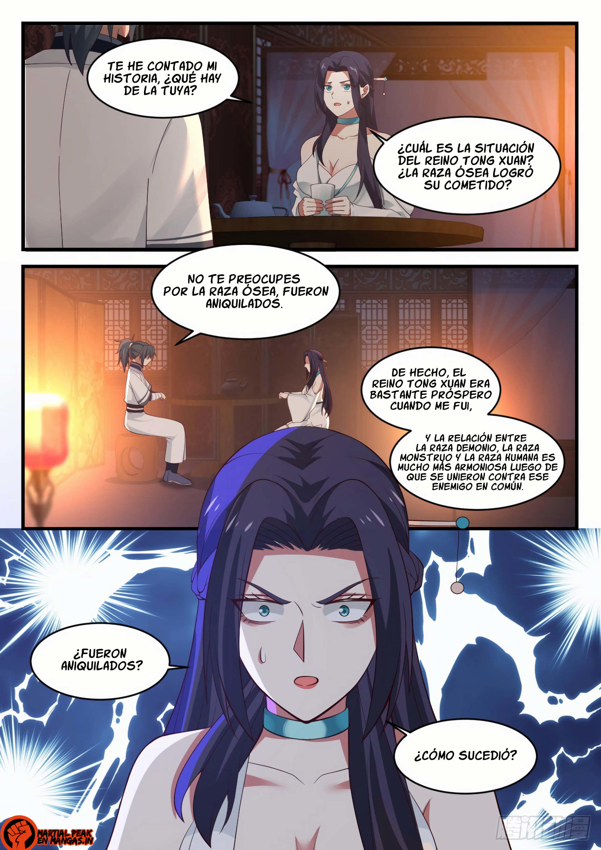 Martial Peak Capítulo 1220 - Página 6 en español