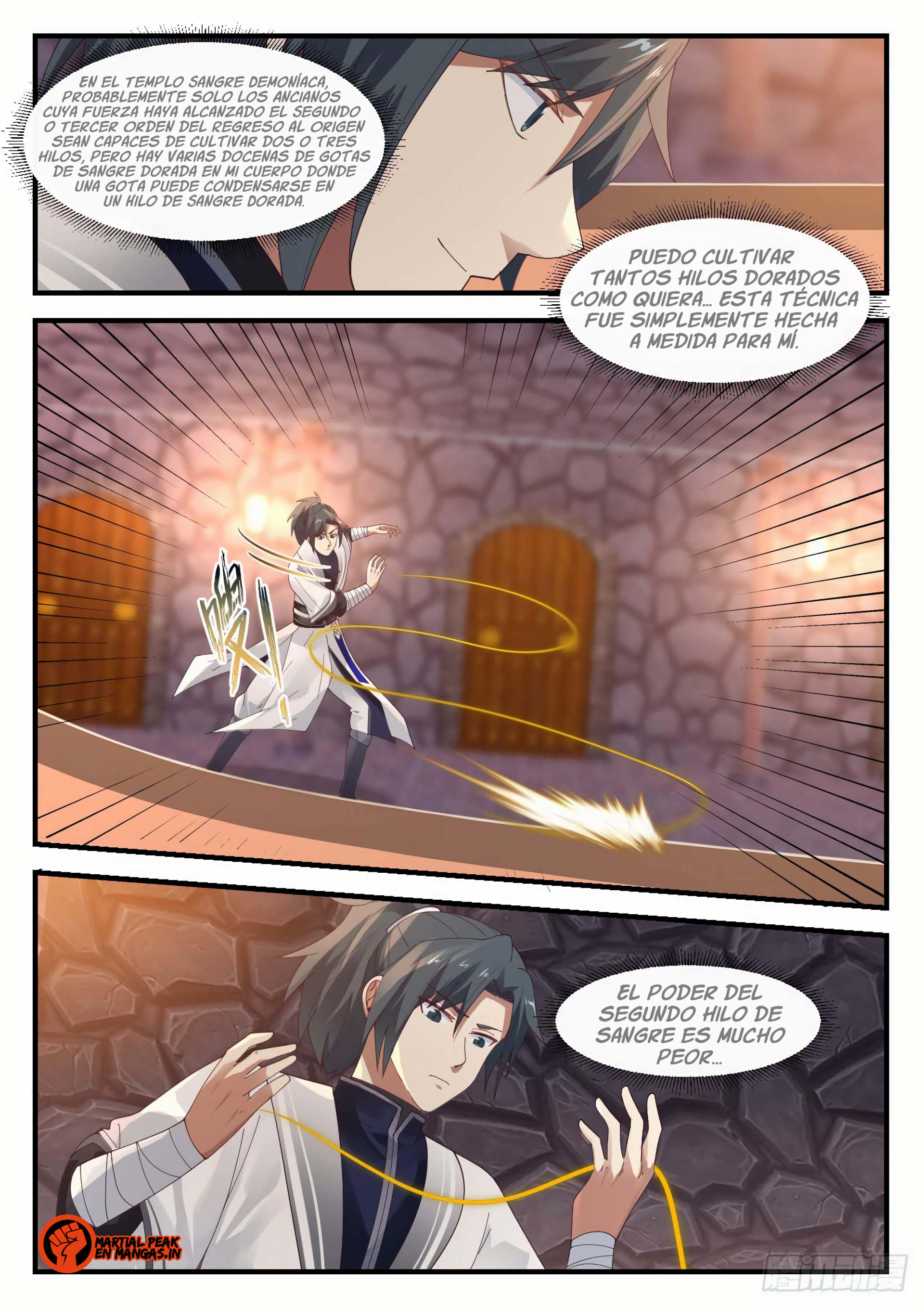 Martial Peak Capítulo 1229 - Página 11 en español