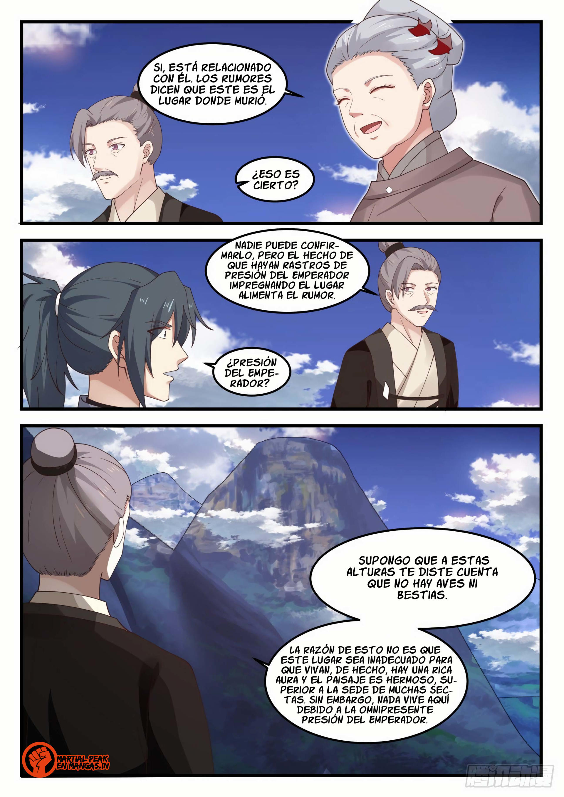 Martial Peak Capítulo 1240 - Página 5 en español