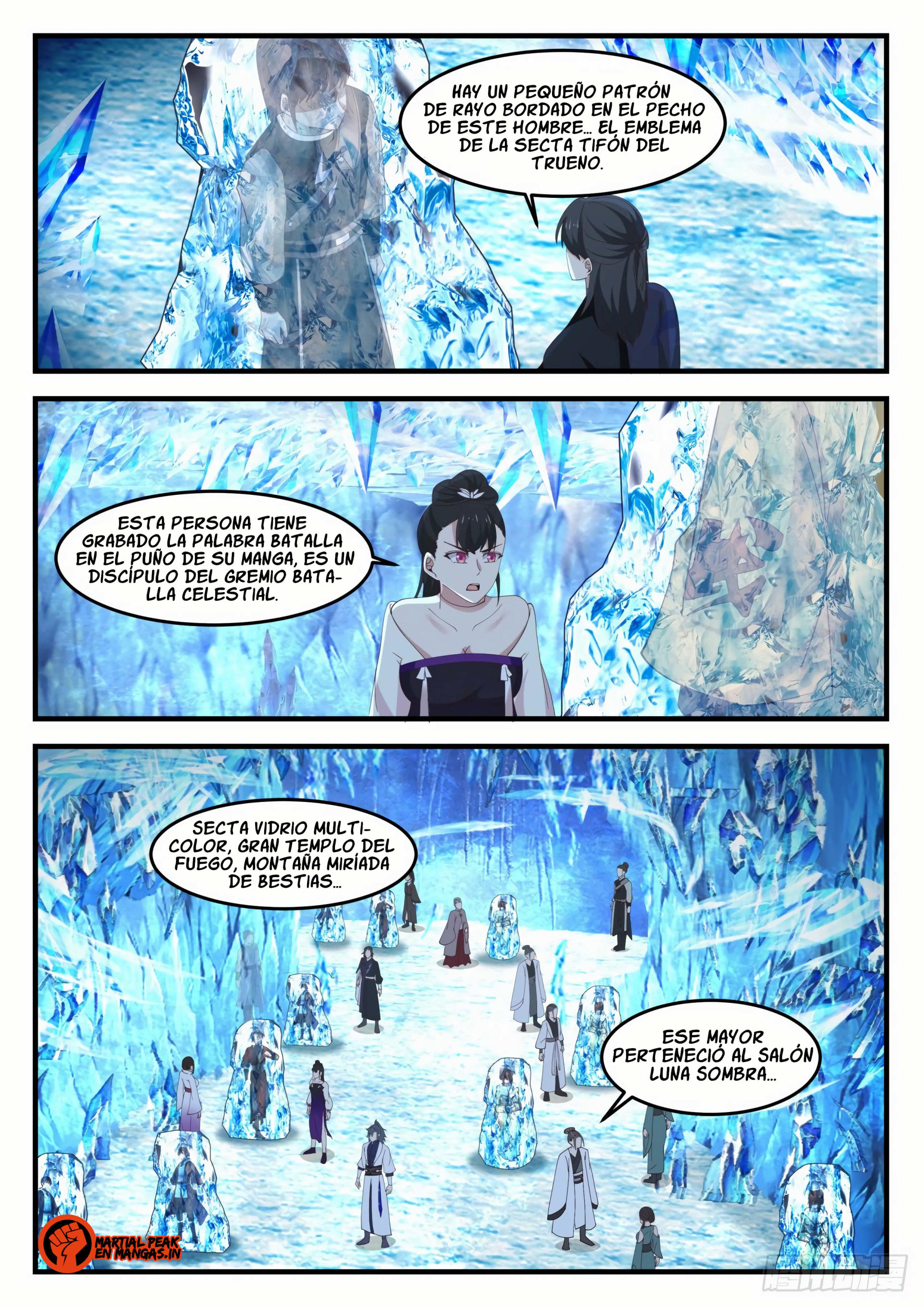Martial Peak Capítulo 1246 - Página 10 en español