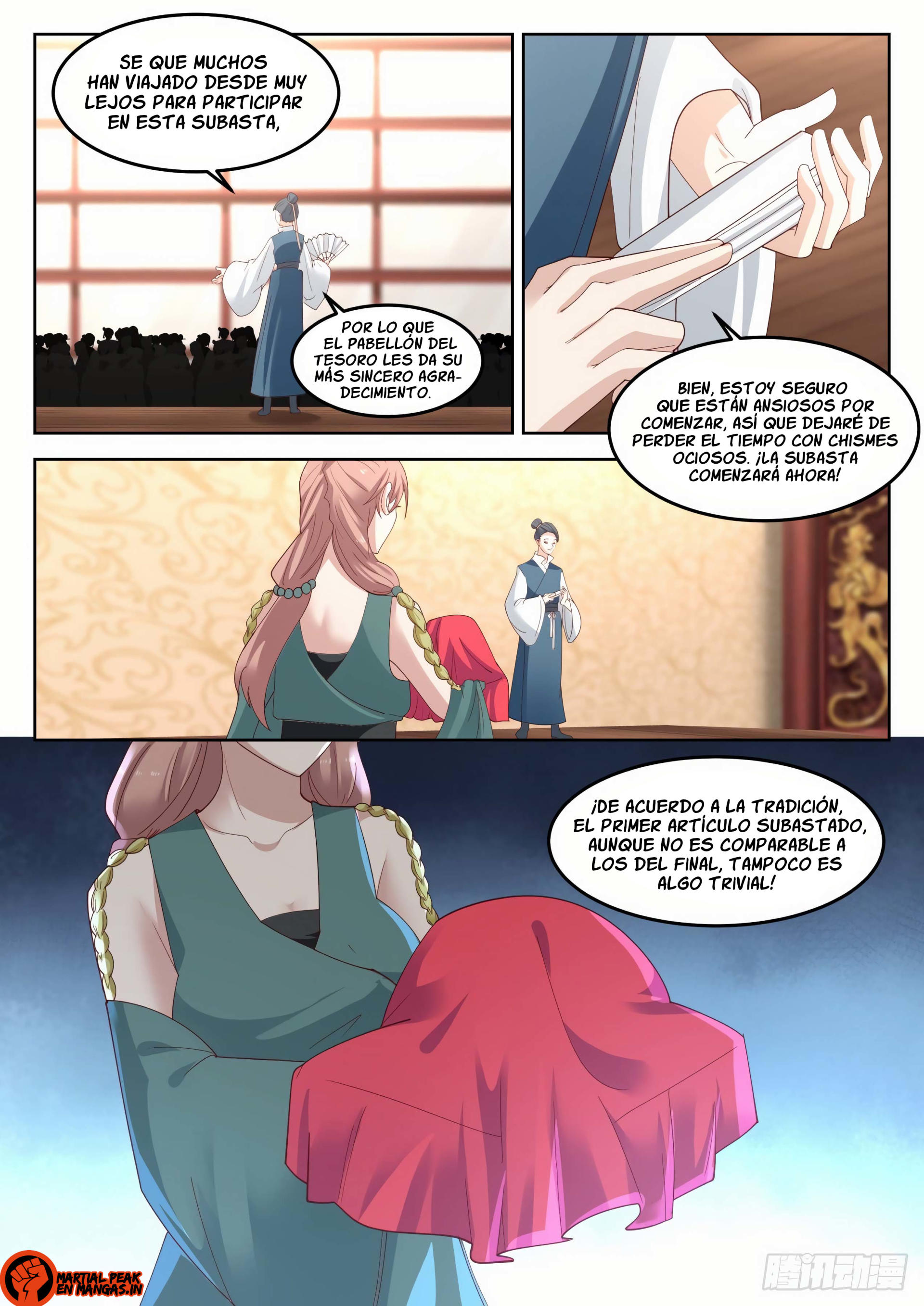 Martial Peak Capítulo 1268 - Página 9 en español