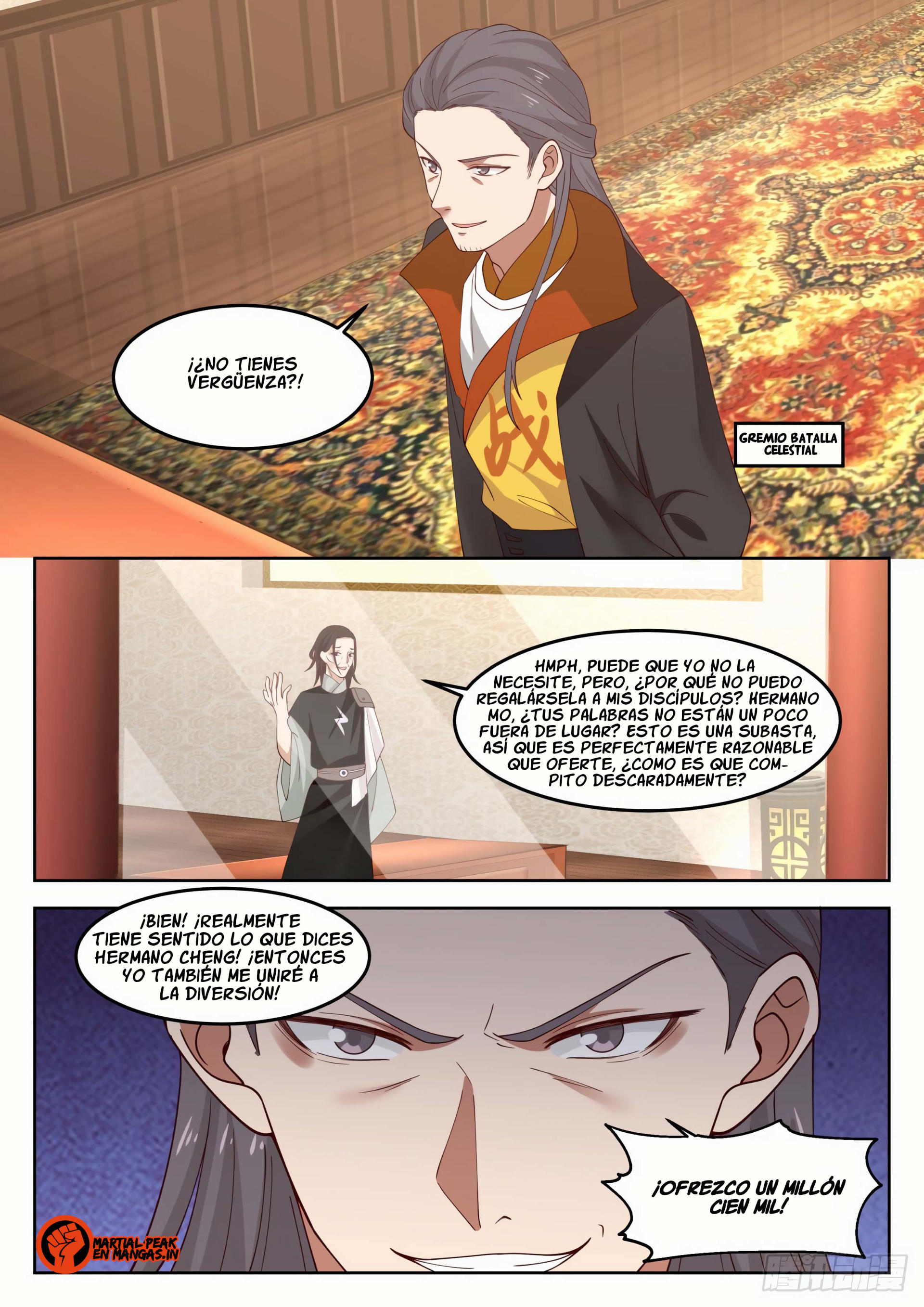 Martial Peak Capítulo 1269 - Página 5 en español
