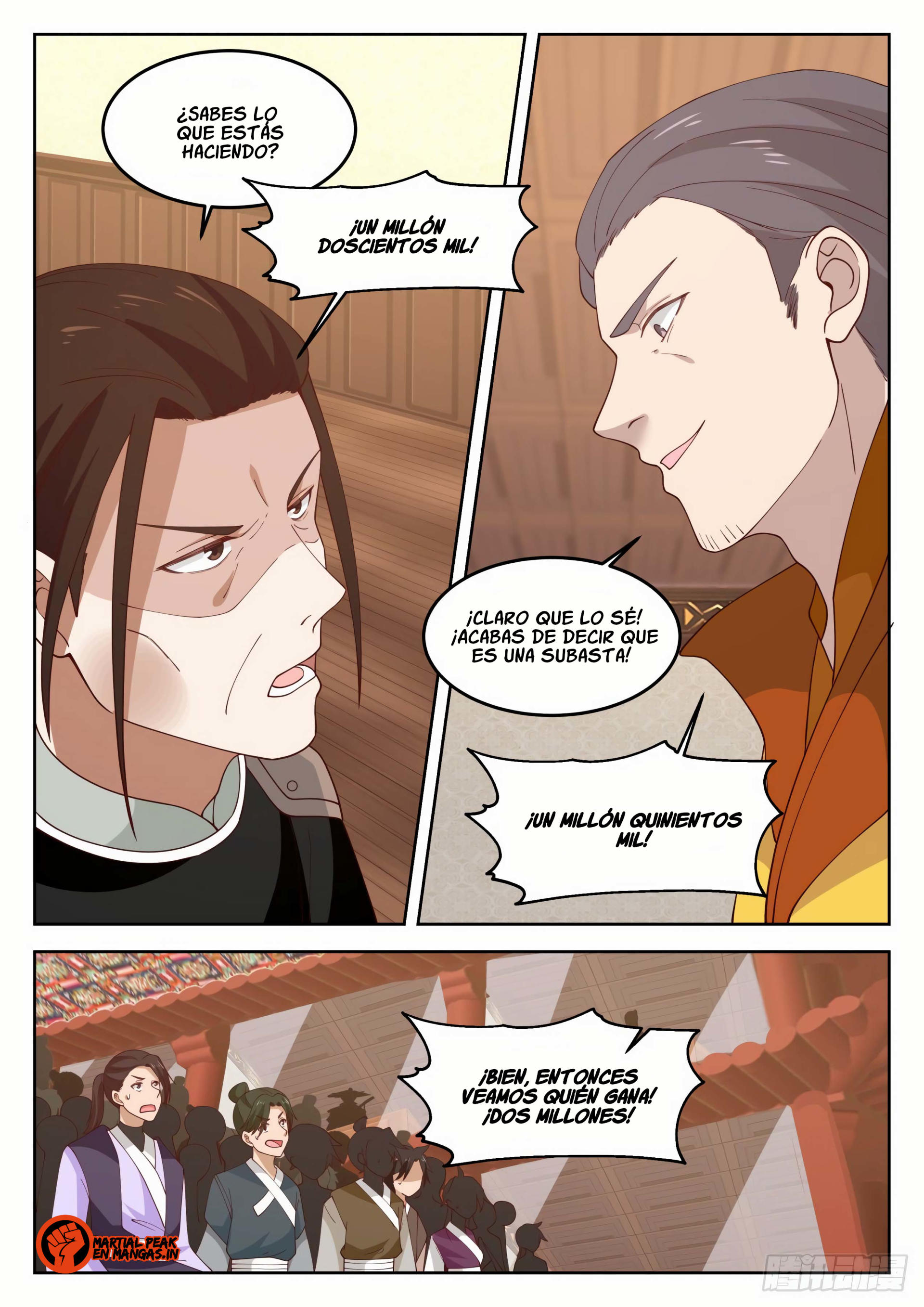 Martial Peak Capítulo 1269 - Página 6 en español
