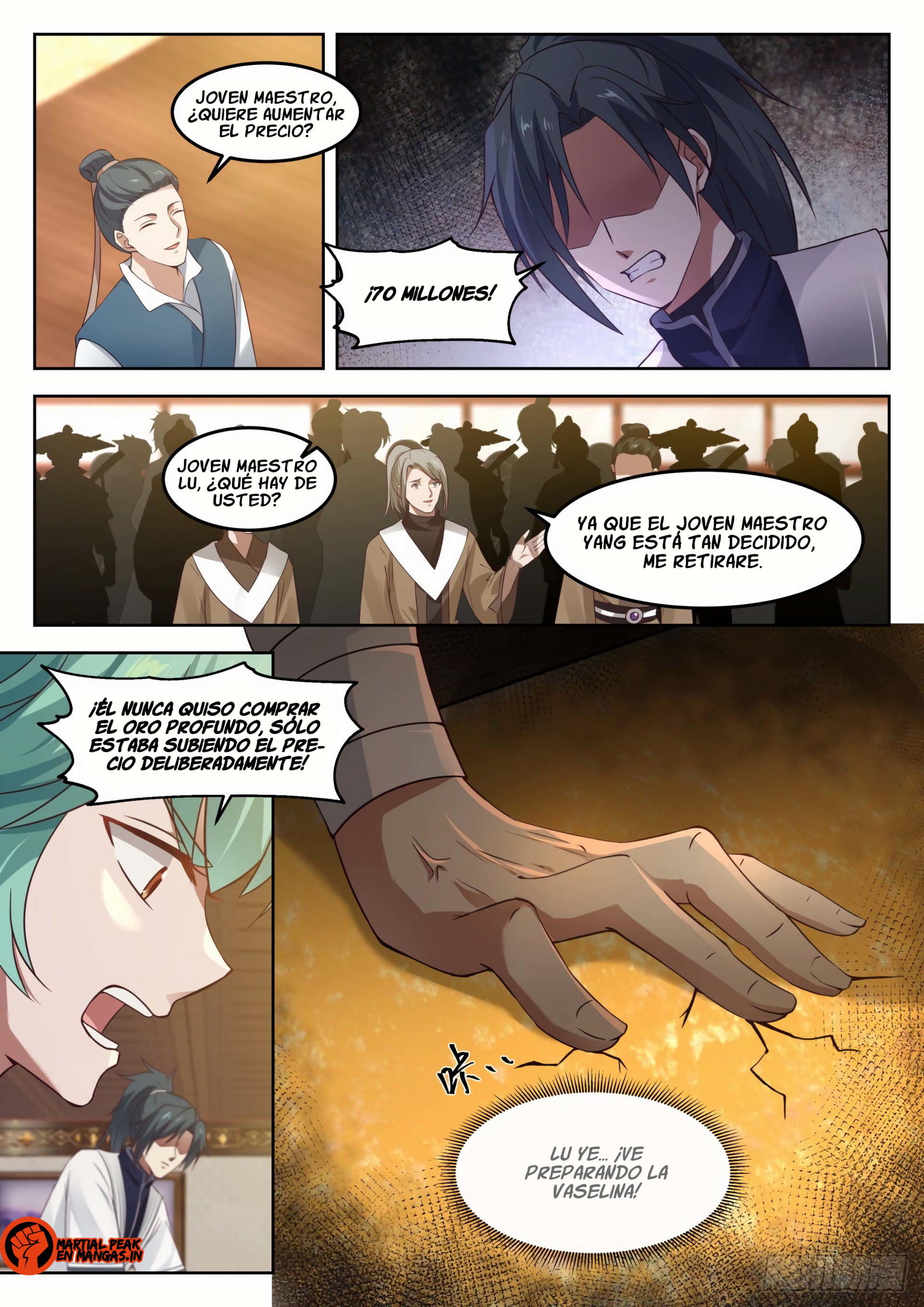 Martial Peak Capítulo 1270 - Página 13 en español