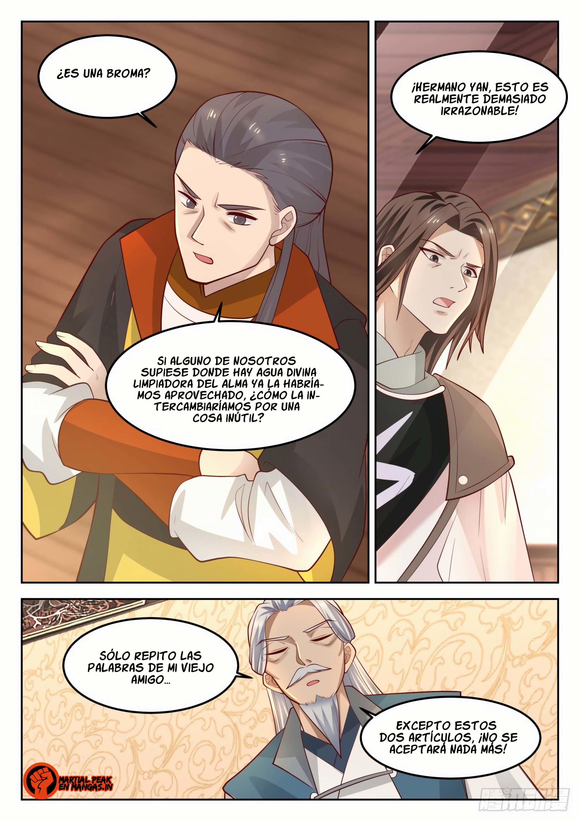 Martial Peak Capítulo 1271 - Página 10 en español