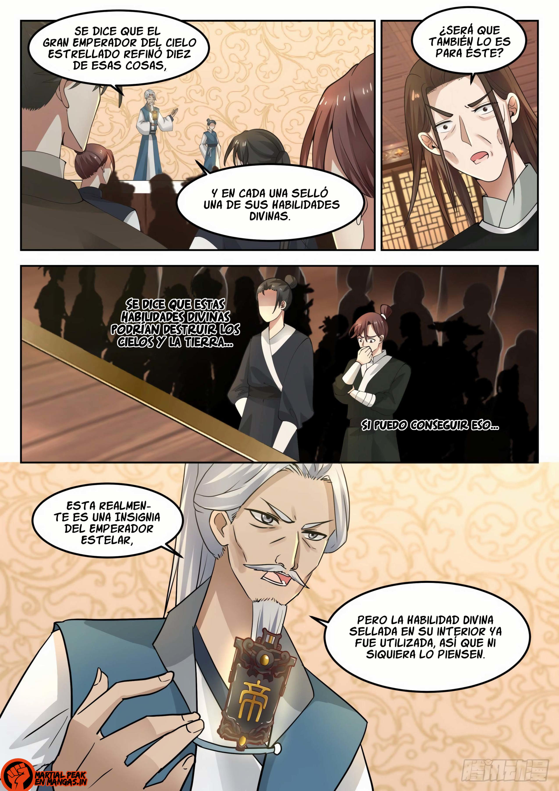Martial Peak Capítulo 1271 - Página 5 en español