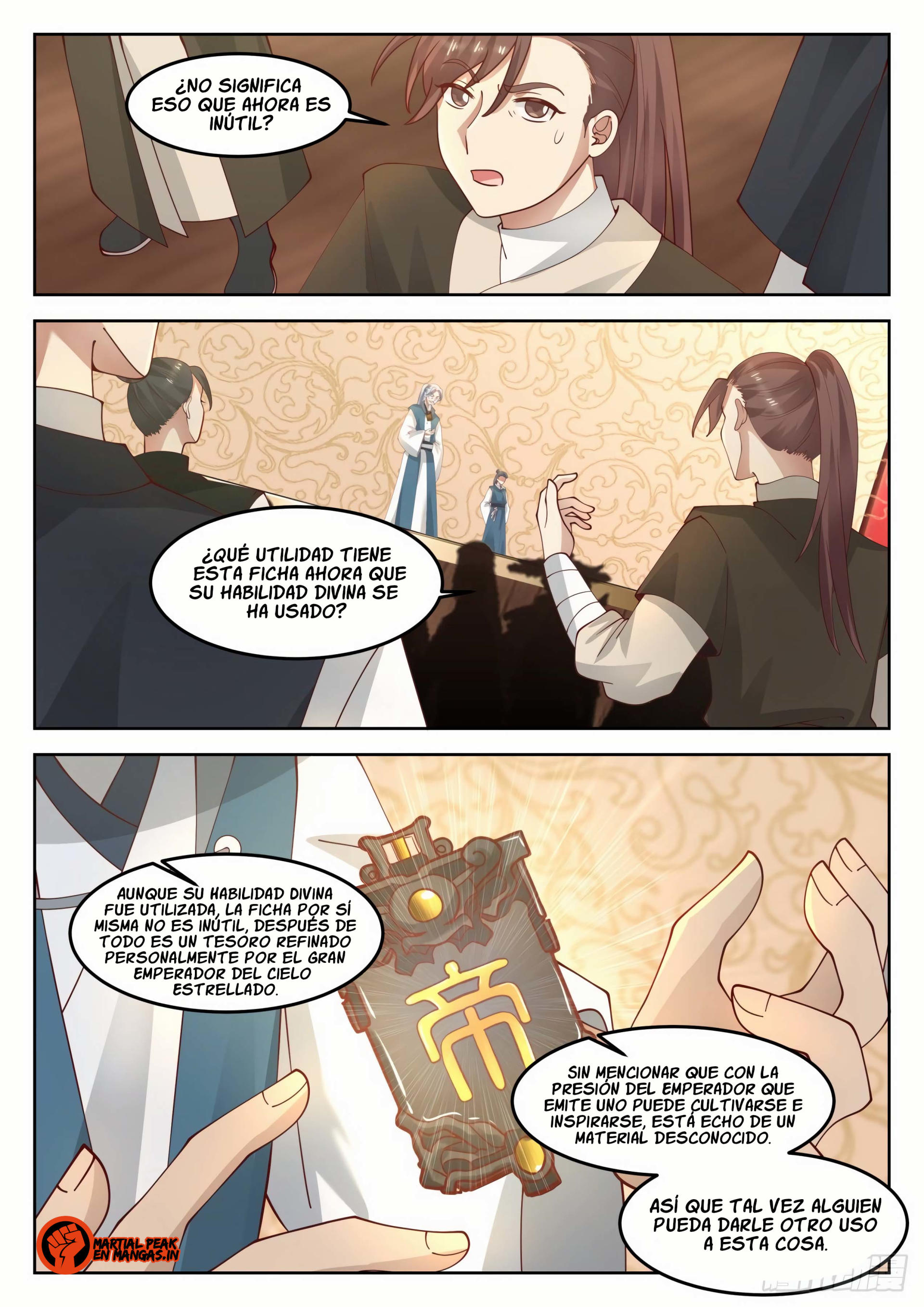 Martial Peak Capítulo 1271 - Página 6 en español