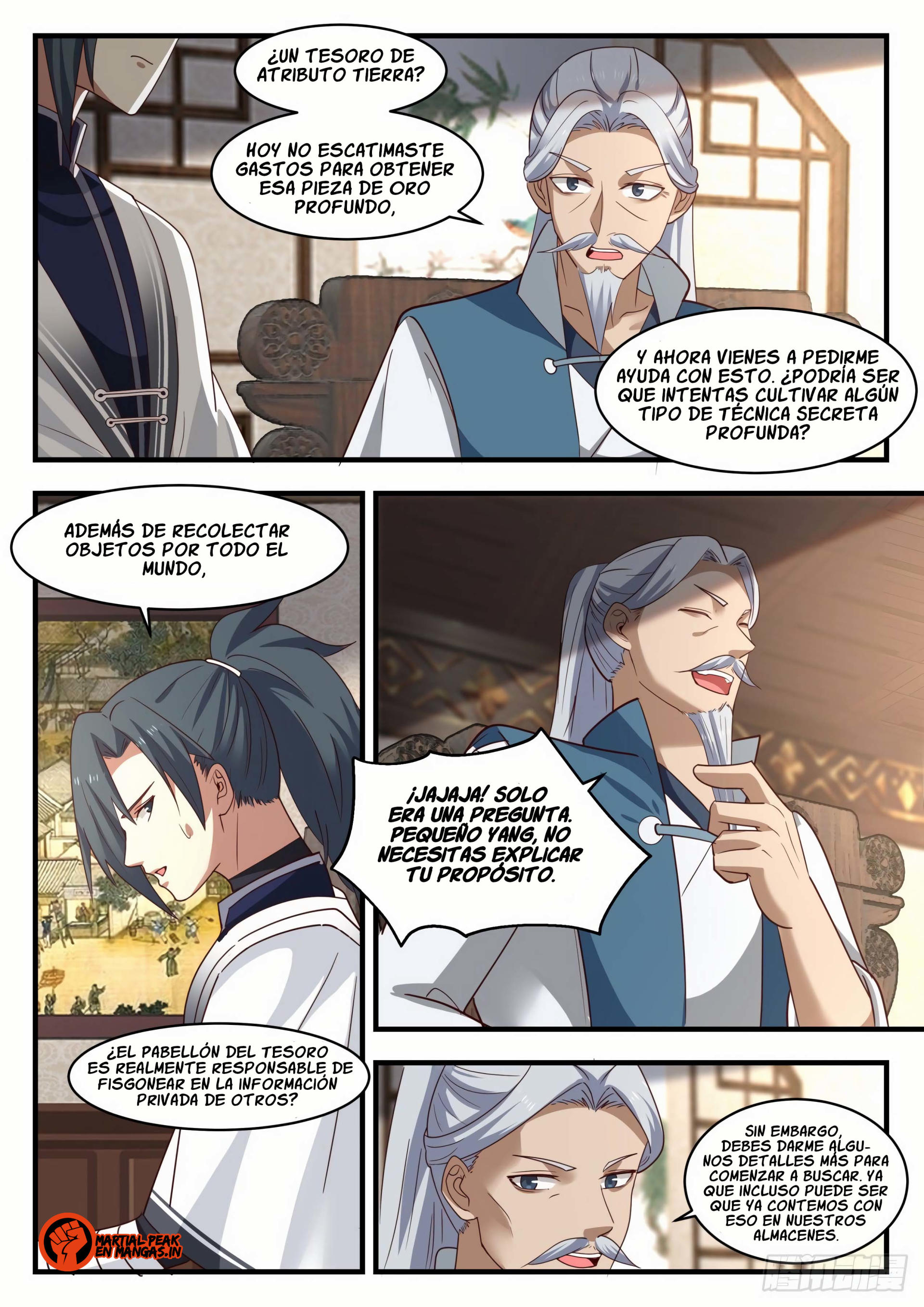 Martial Peak Capítulo 1272 - Página 3 en español