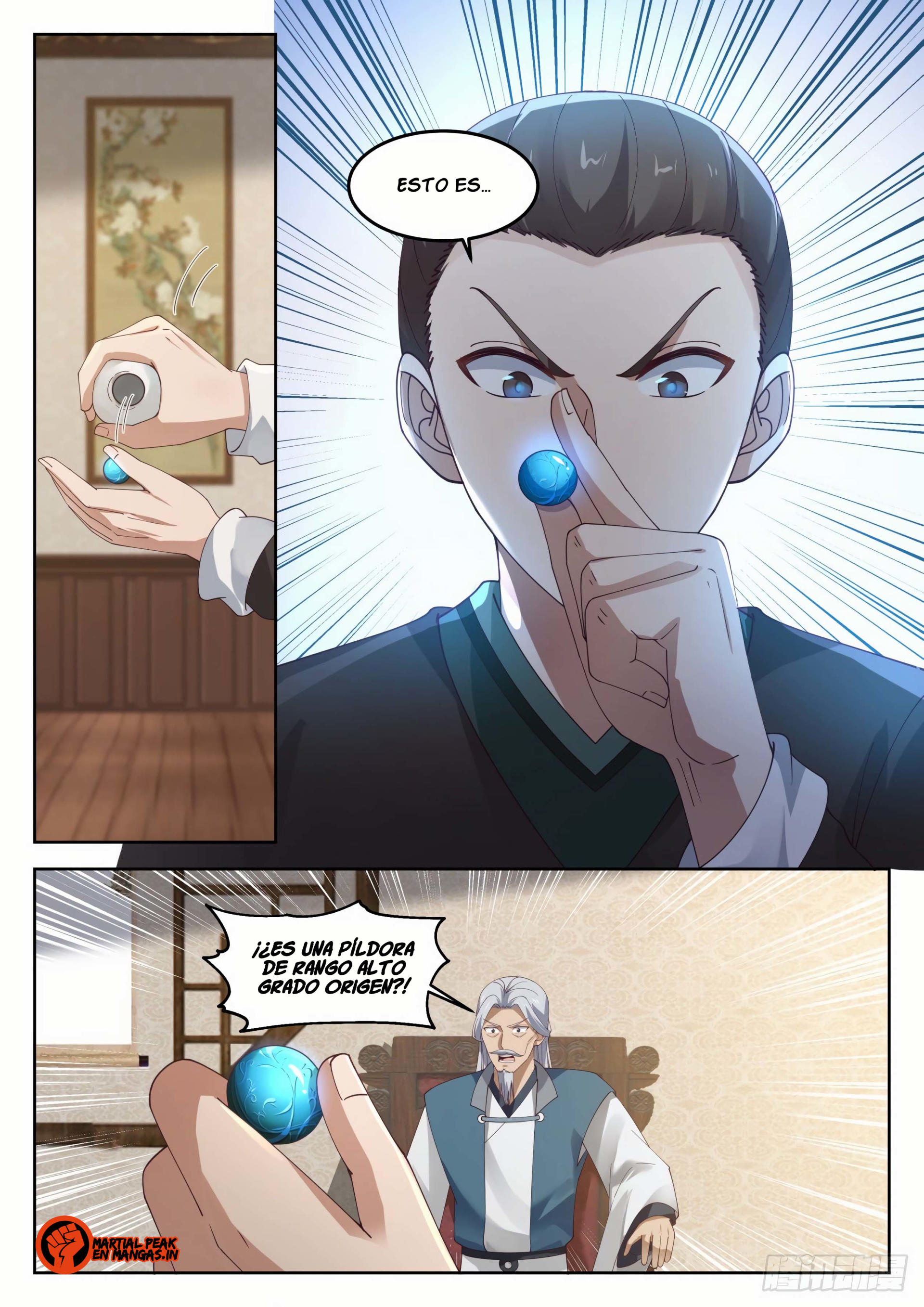 Martial Peak Capítulo 1273 - Página 10 en español