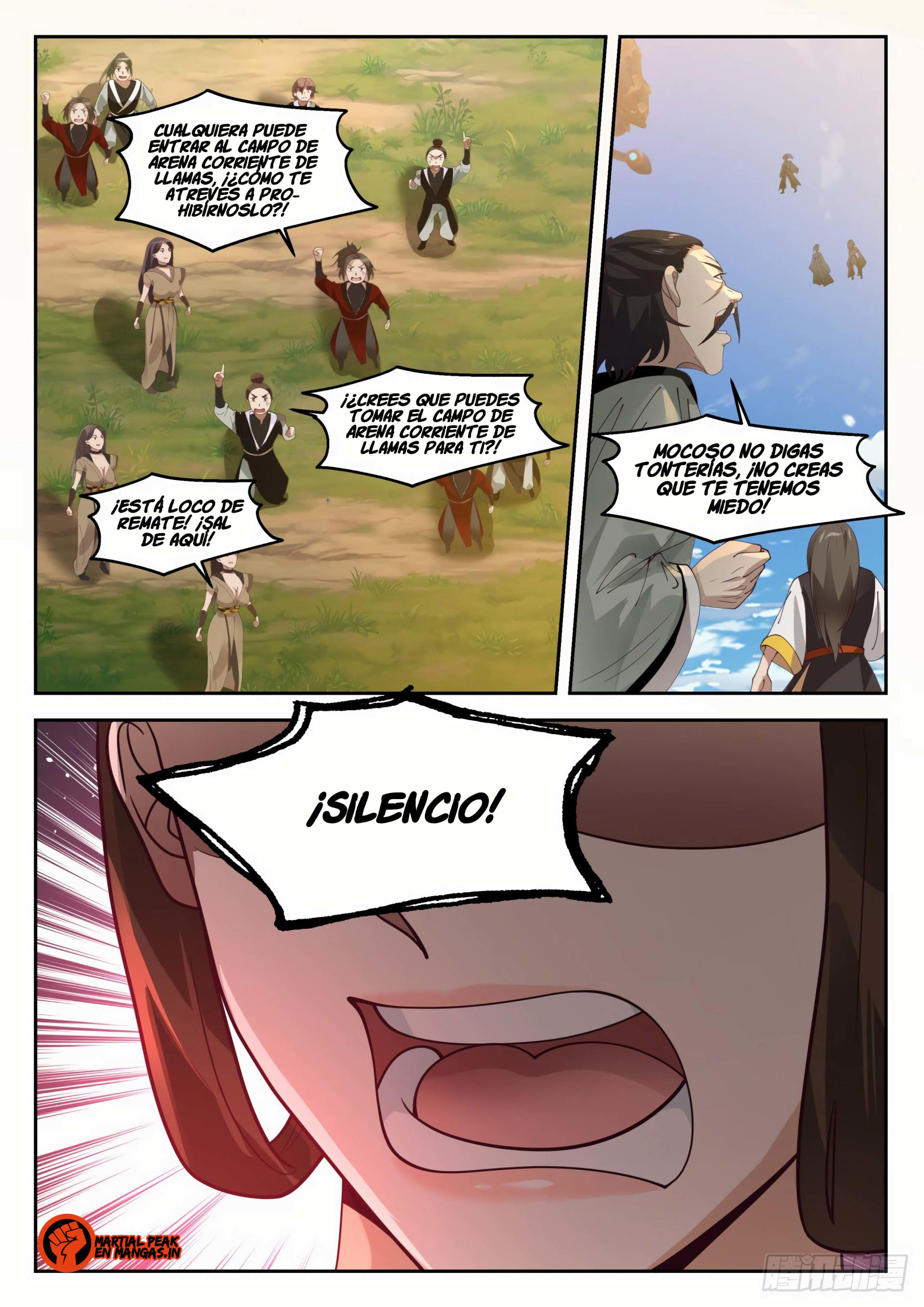 Martial Peak Capítulo 1300 - Página 4 en español