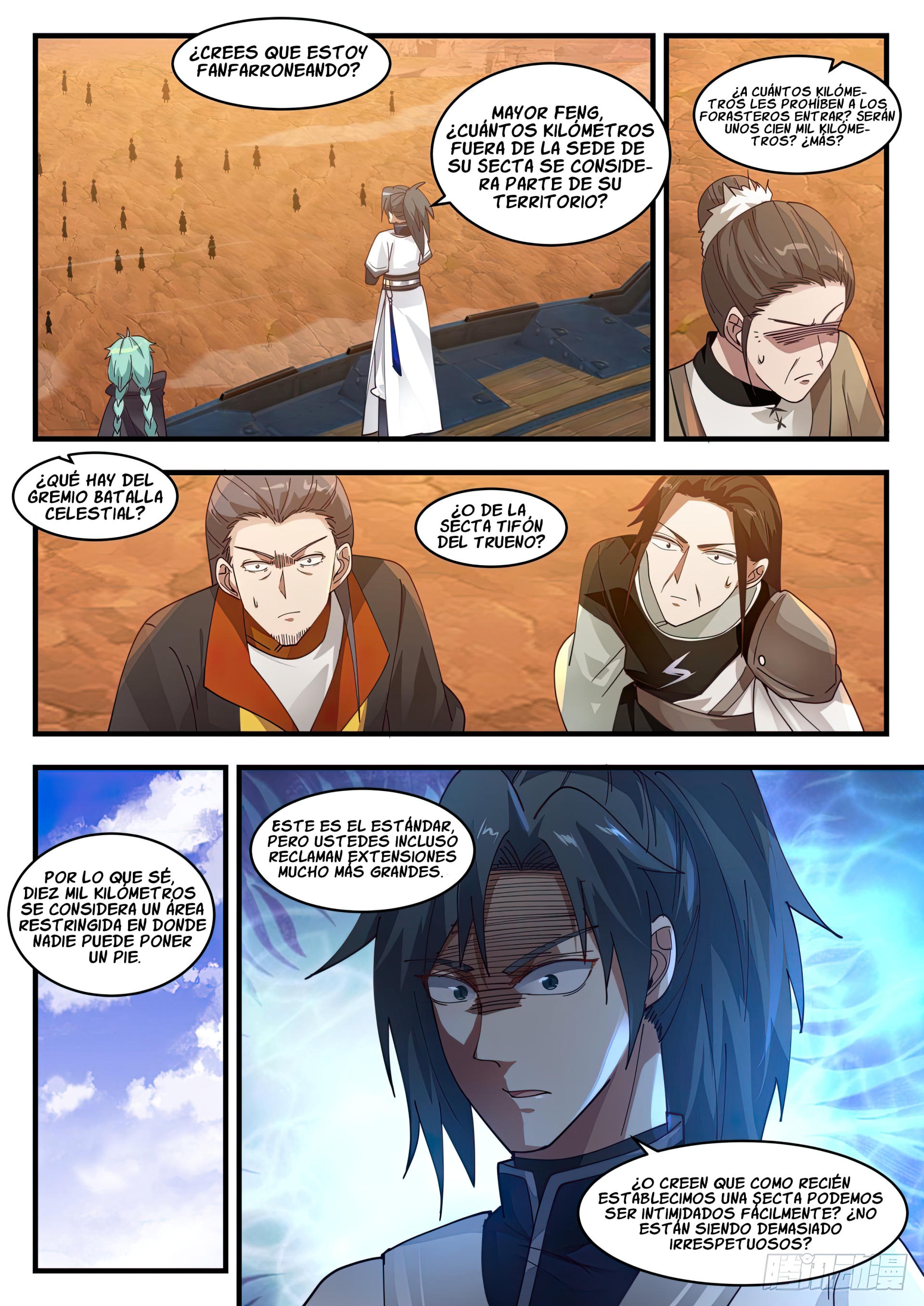 Martial Peak Capítulo 1303 - Página 3 en español