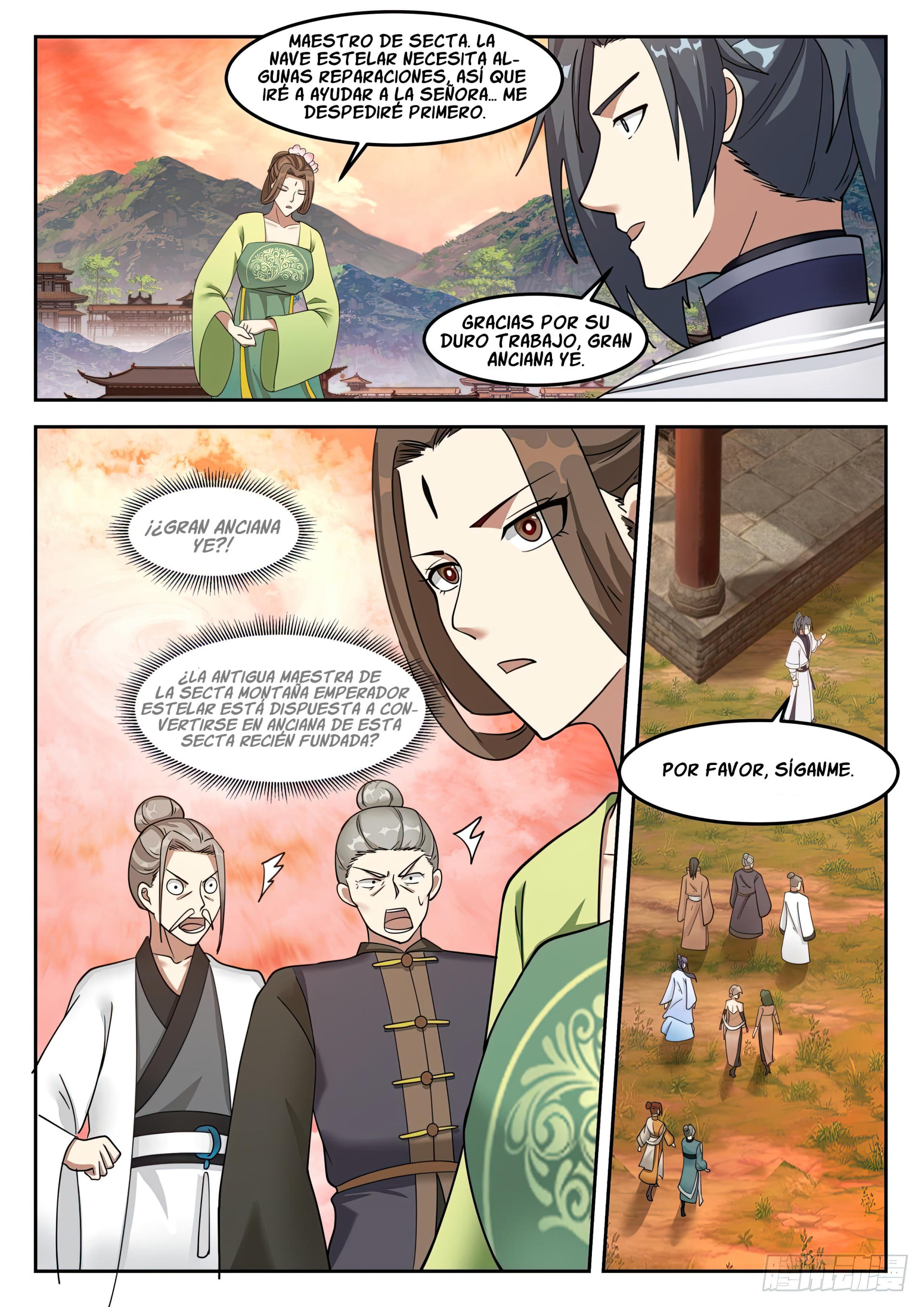 Martial Peak Capítulo 1304 - Página 3 en español