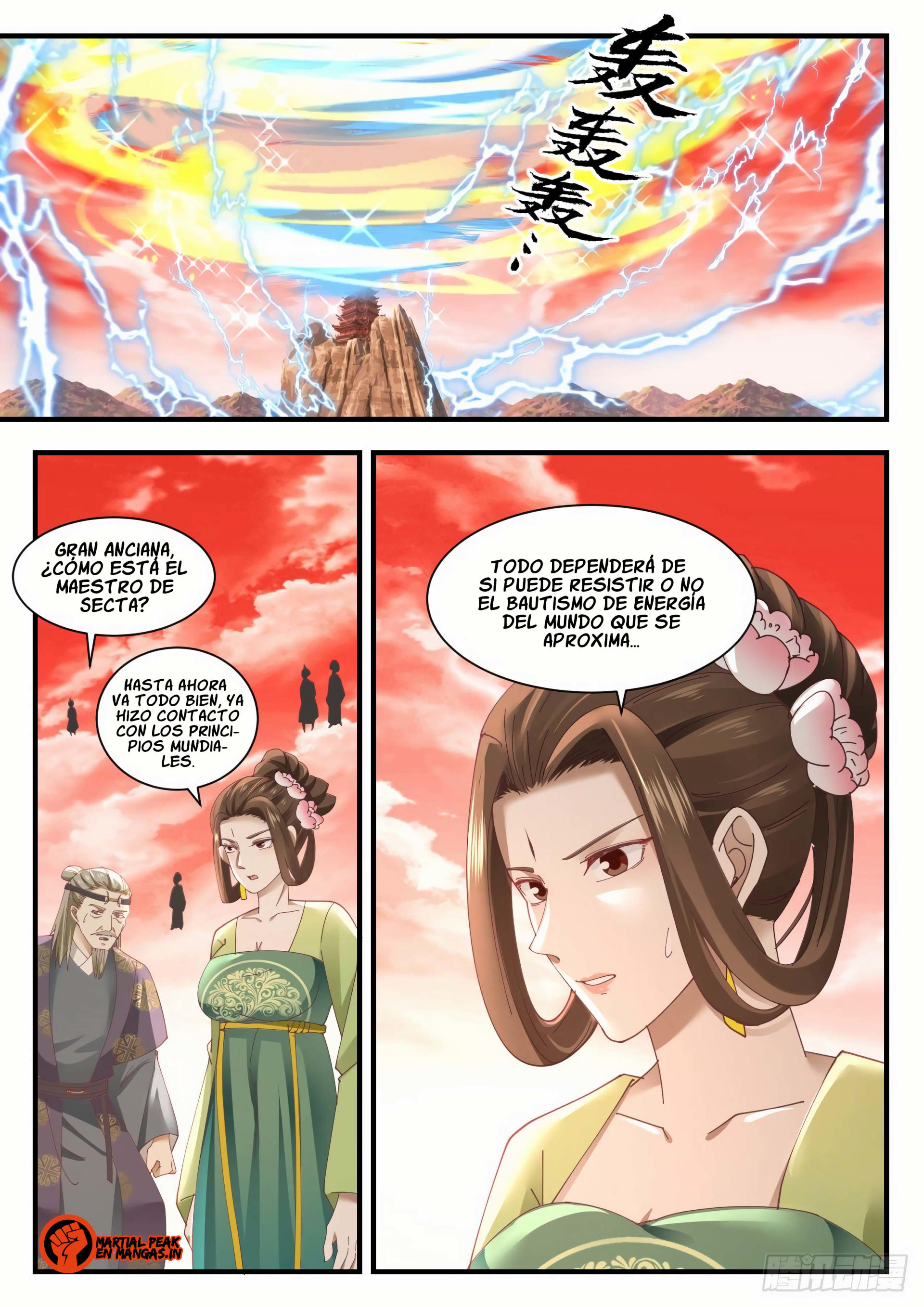 Martial Peak Capítulo 1306 - Página 8 en español