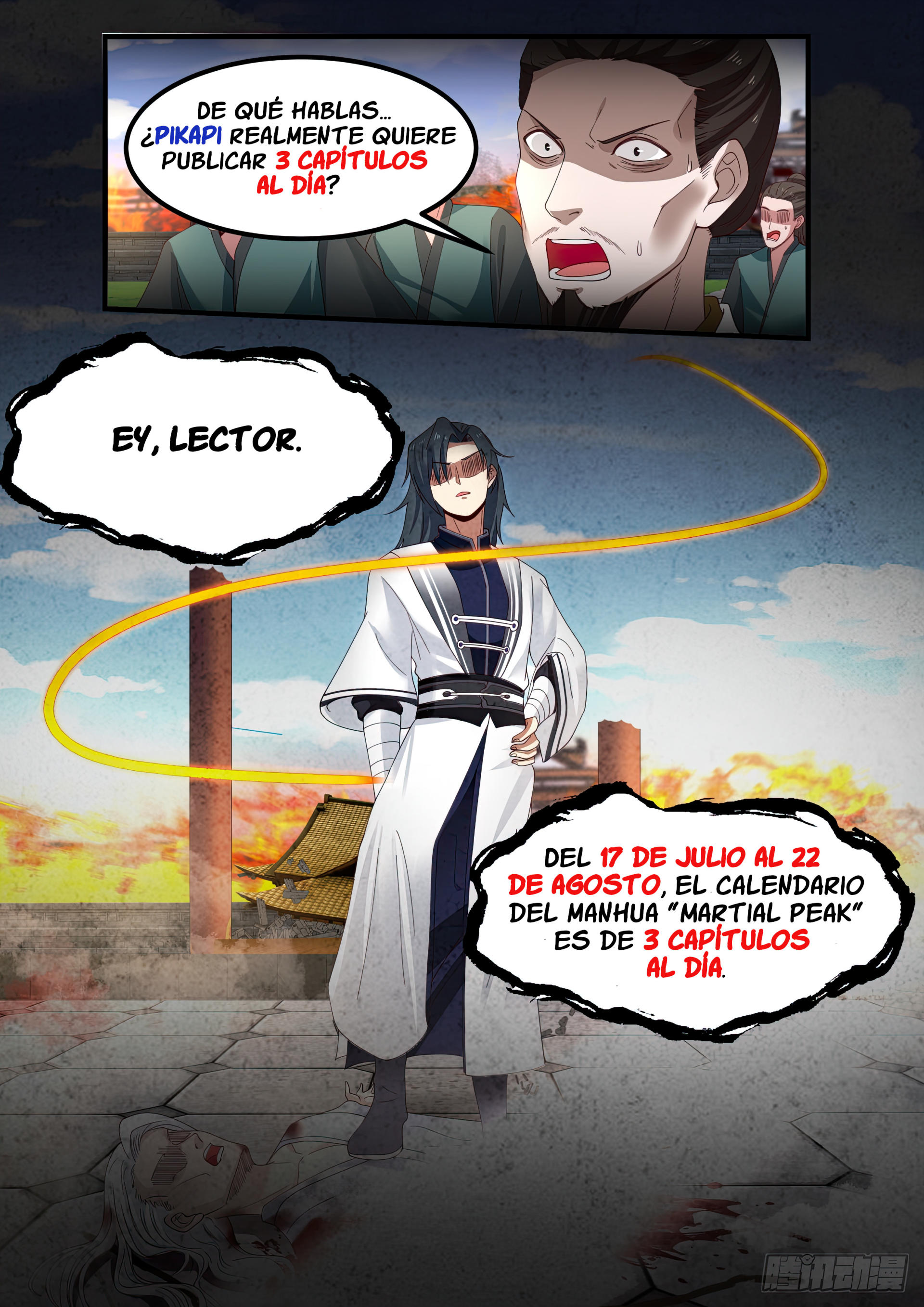 Martial Peak Capítulo 1317 - Página 14 en español