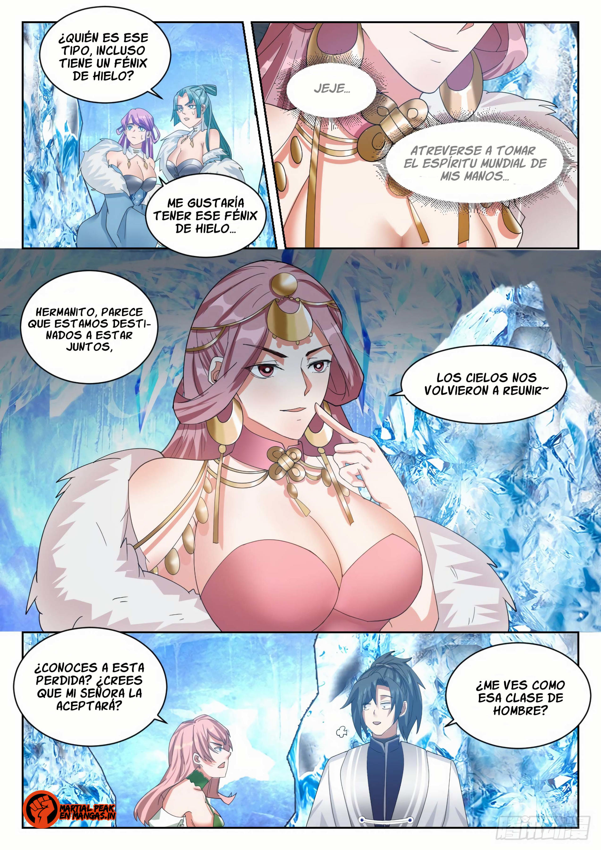 Martial Peak Capítulo 1320 - Página 3 en español