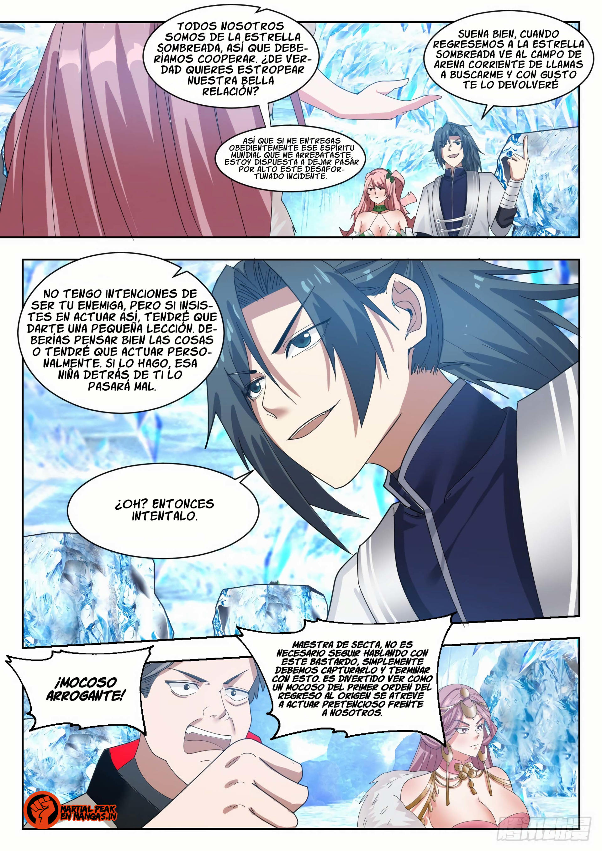 Martial Peak Capítulo 1320 - Página 4 en español