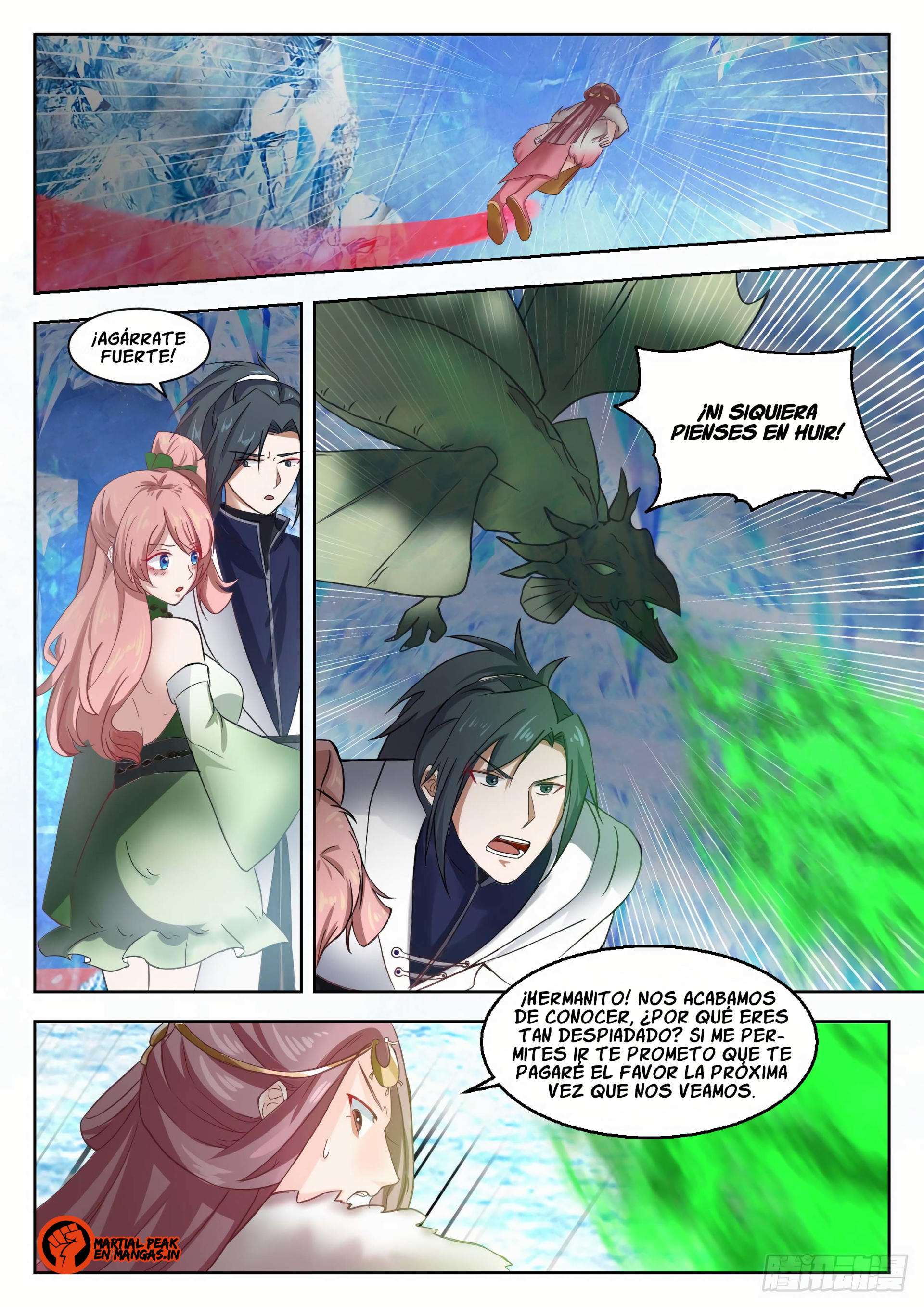 Martial Peak Capítulo 1321 - Página 3 en español