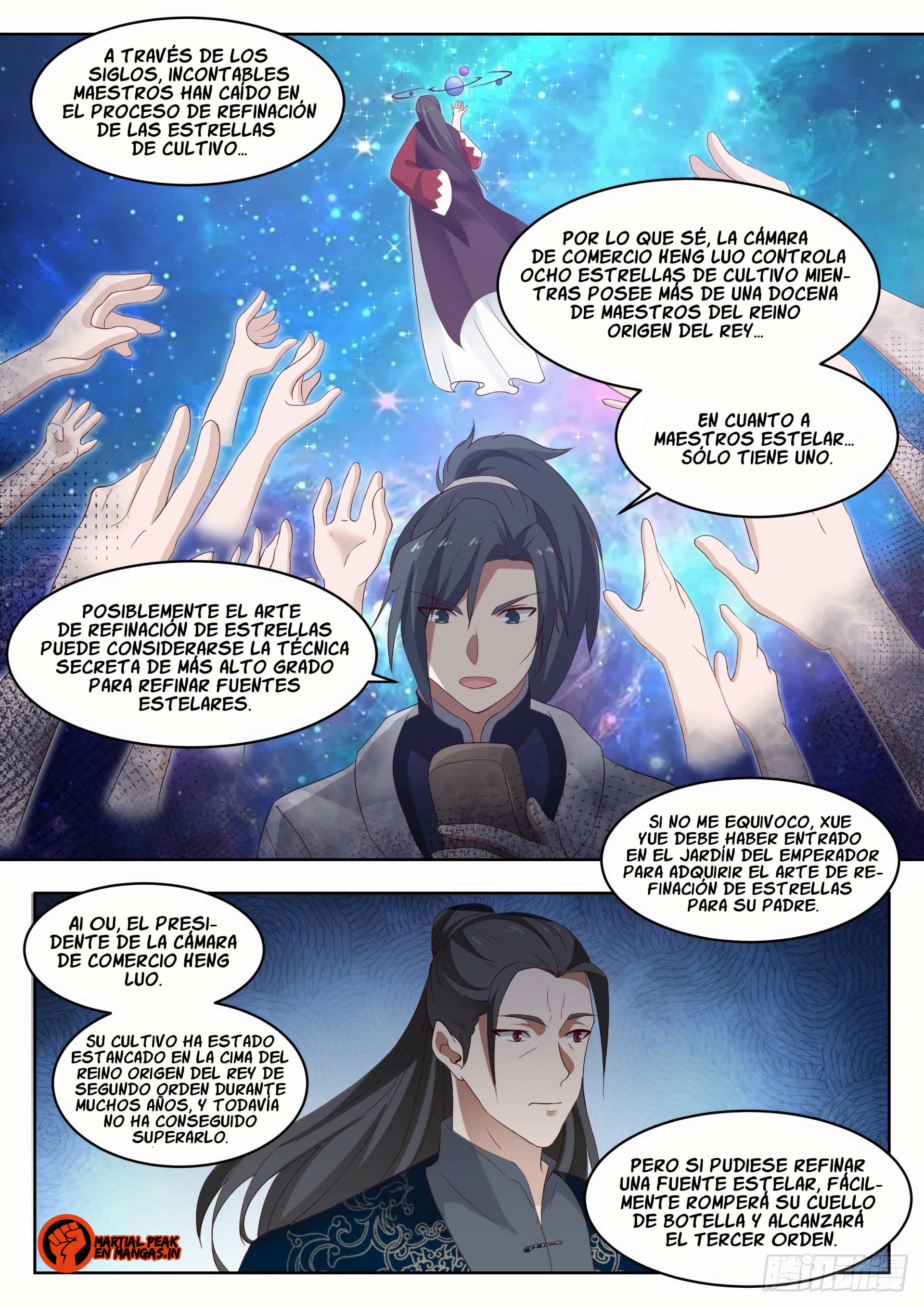 Martial Peak Capítulo 1331 - Página 12 en español