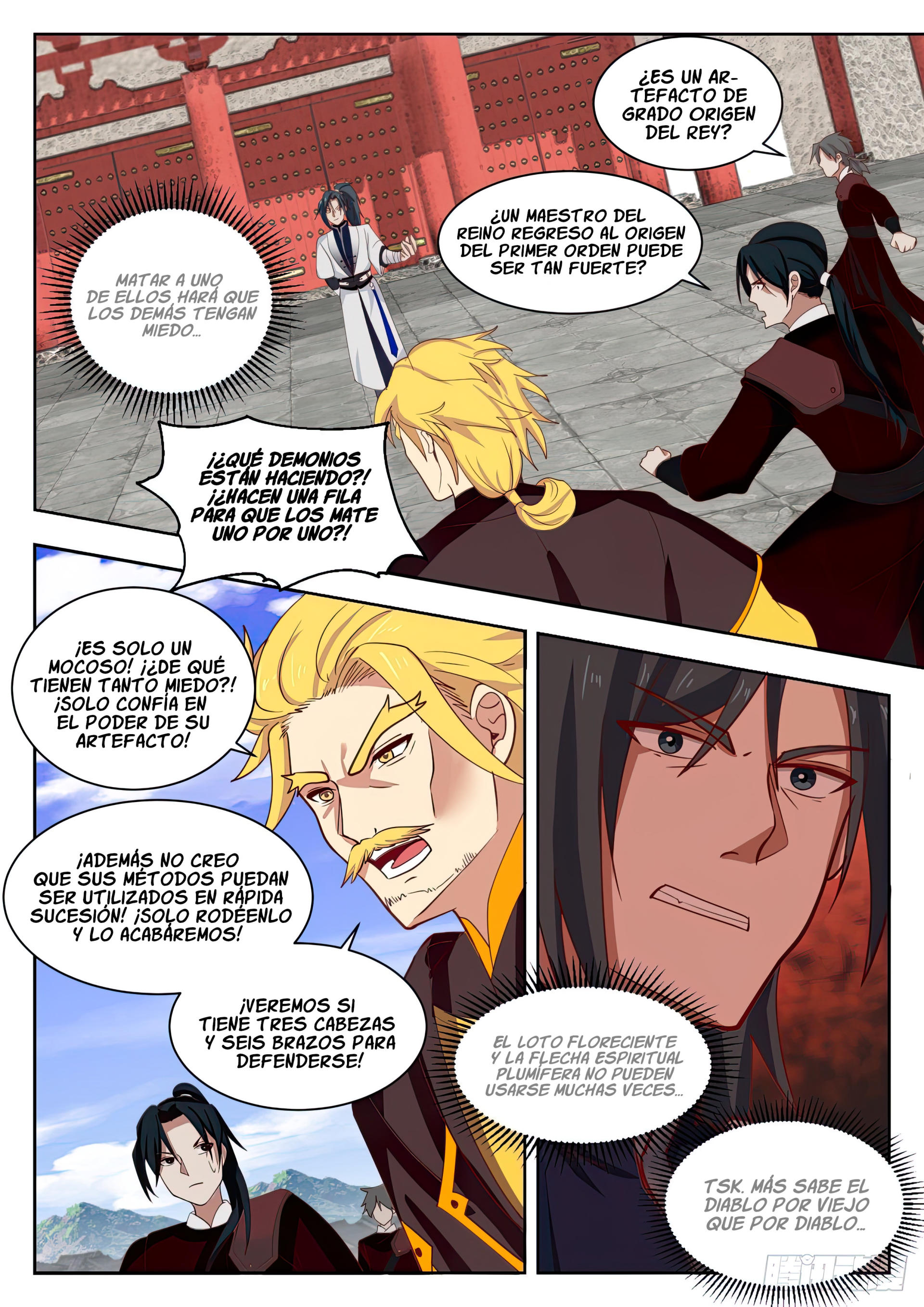Martial Peak Capítulo 1339 - Página 7 en español