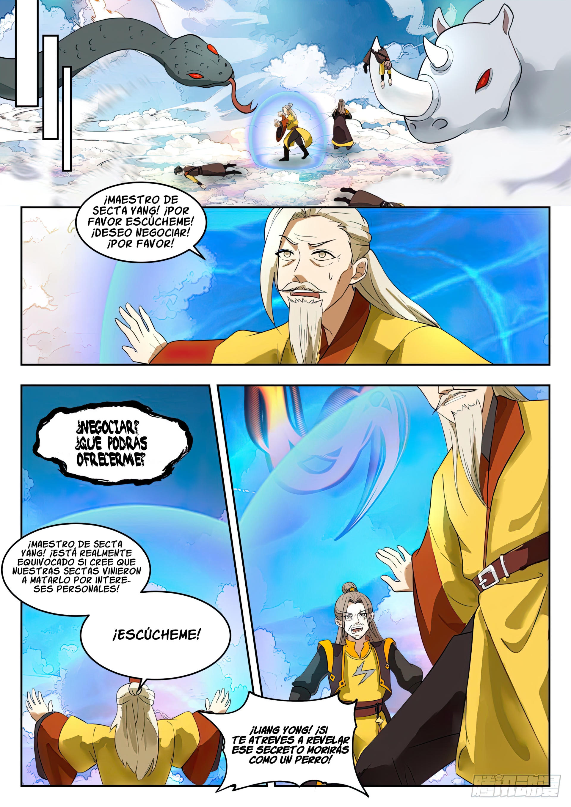 Martial Peak Capítulo 1340 - Página 12 en español