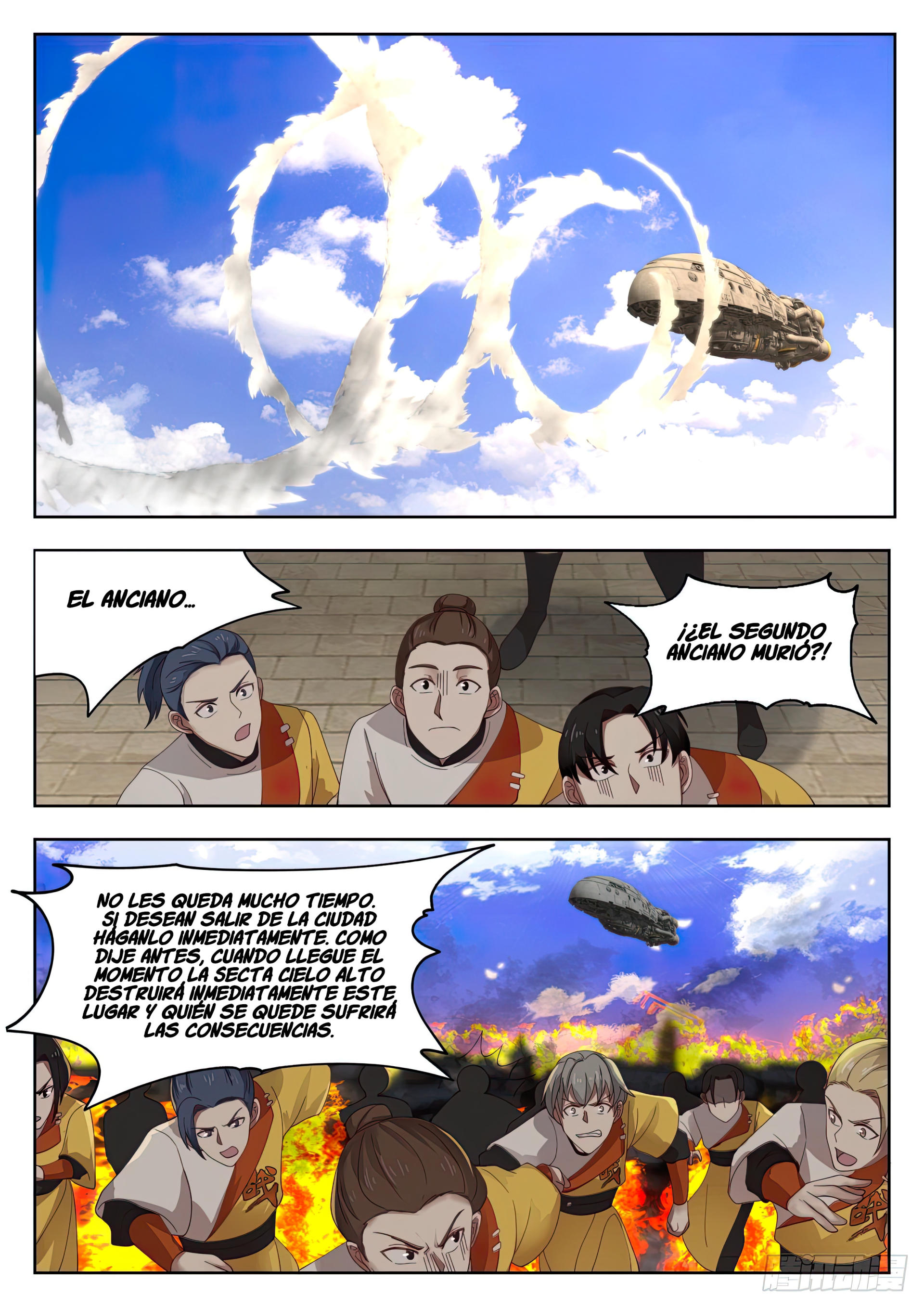 Martial Peak Capítulo 1345 - Página 11 en español