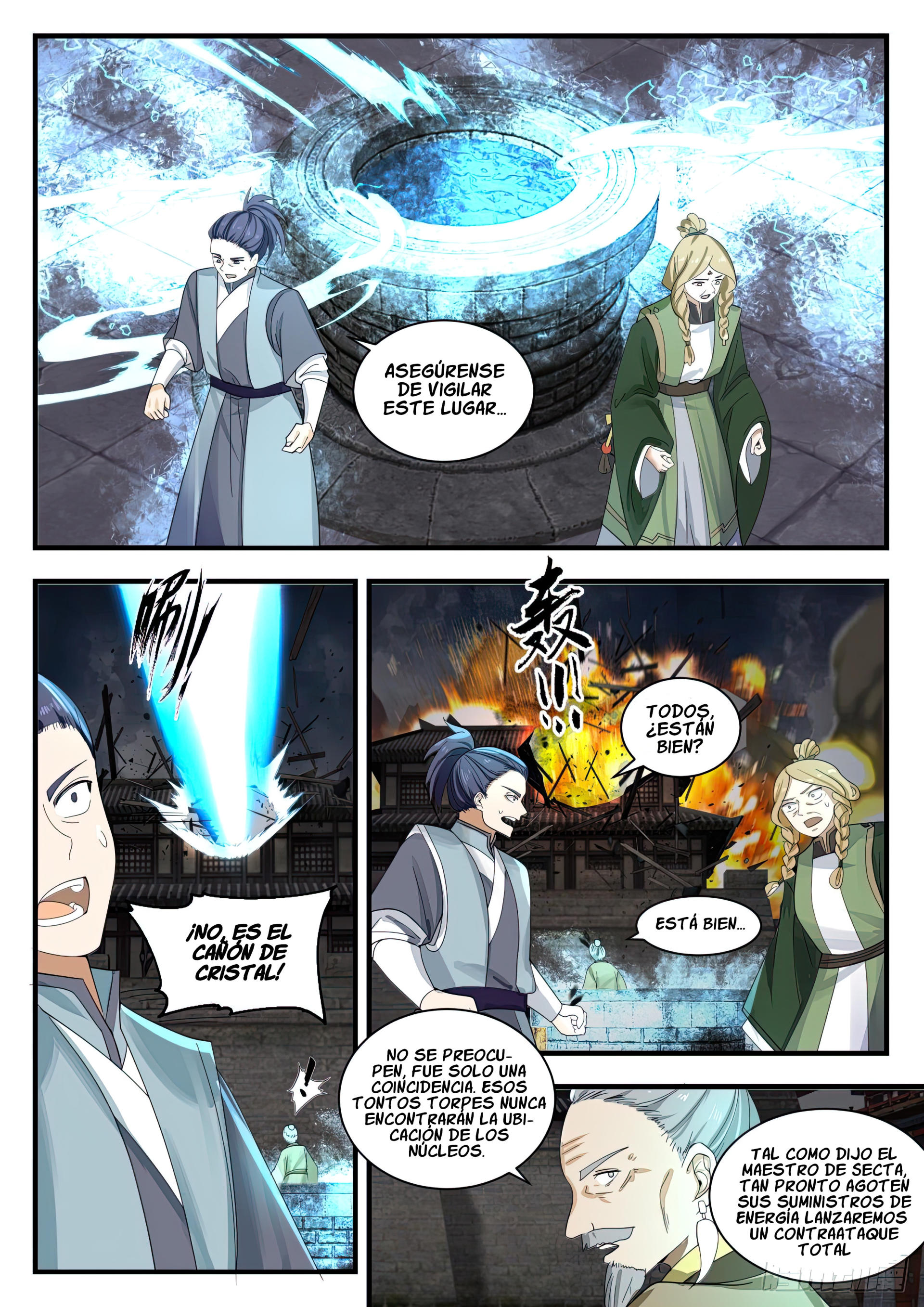 Martial Peak Capítulo 1346 - Página 9 en español