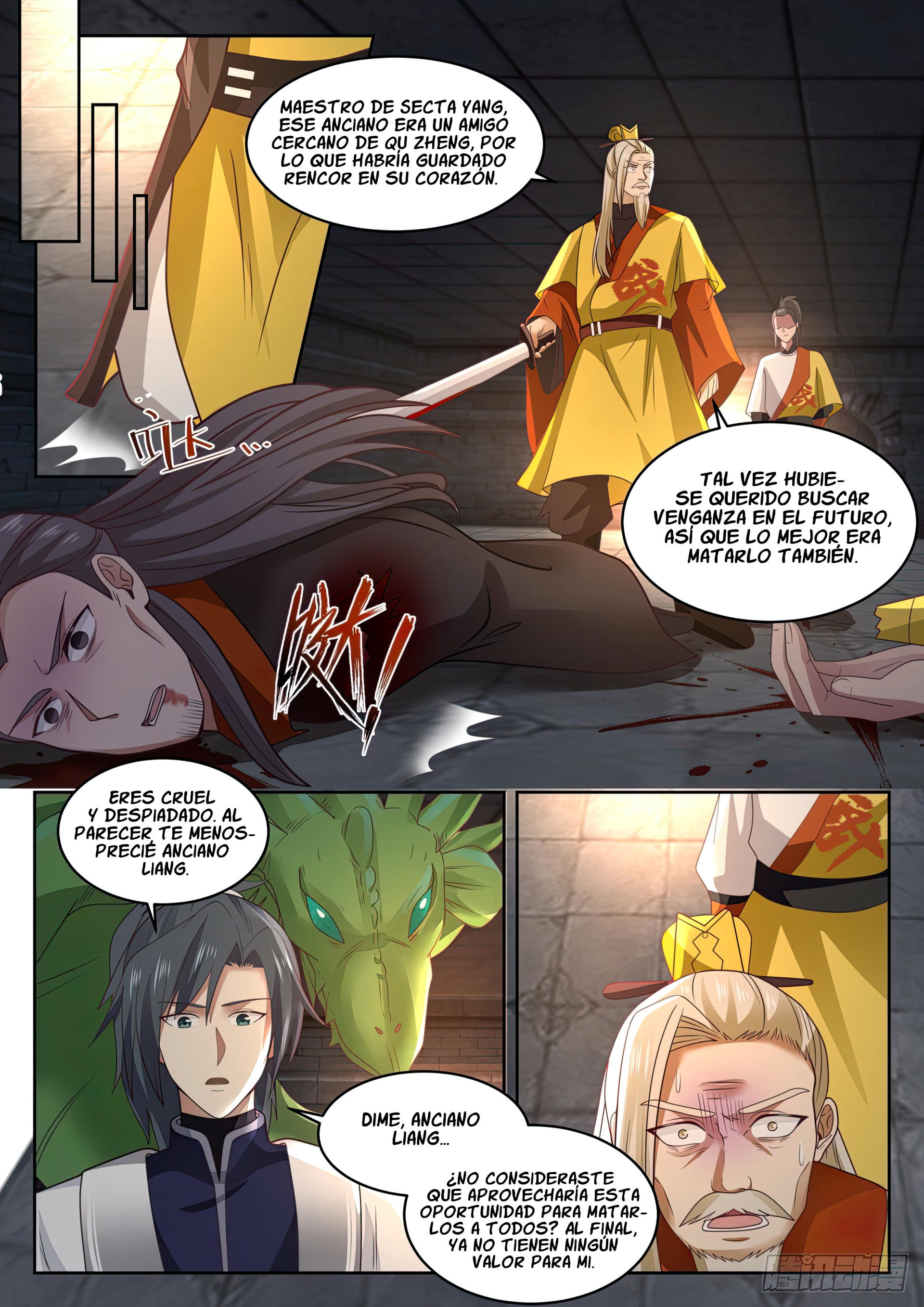 Martial Peak Capítulo 1348 - Página 8 en español
