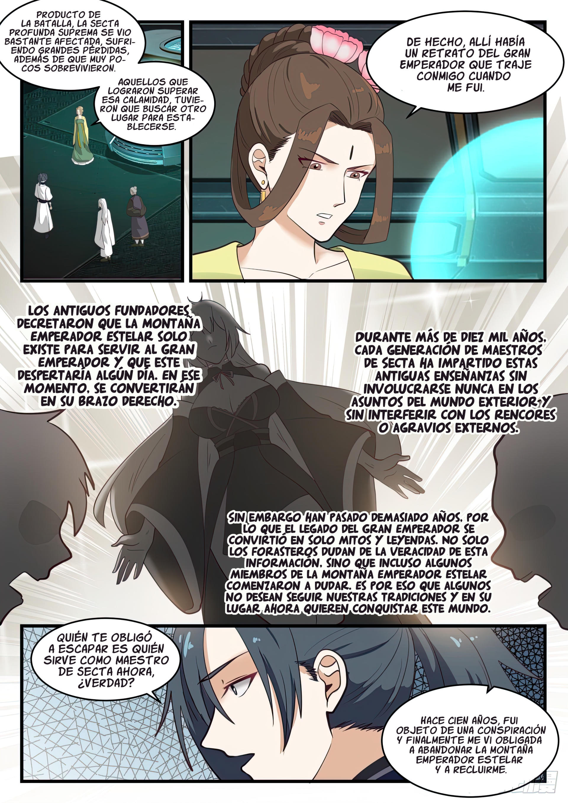 Martial Peak Capítulo 1350 - Página 4 en español