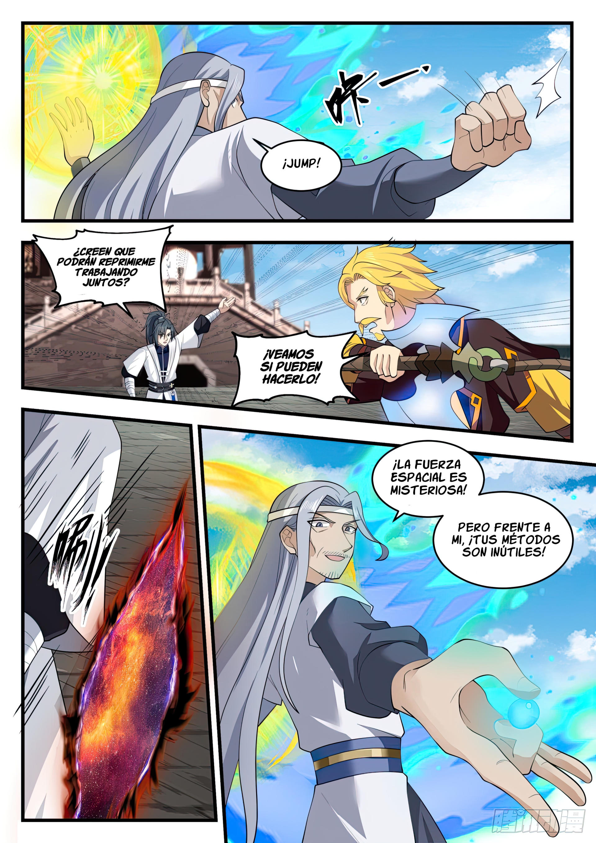 Martial Peak Capítulo 1353 - Página 9 en español