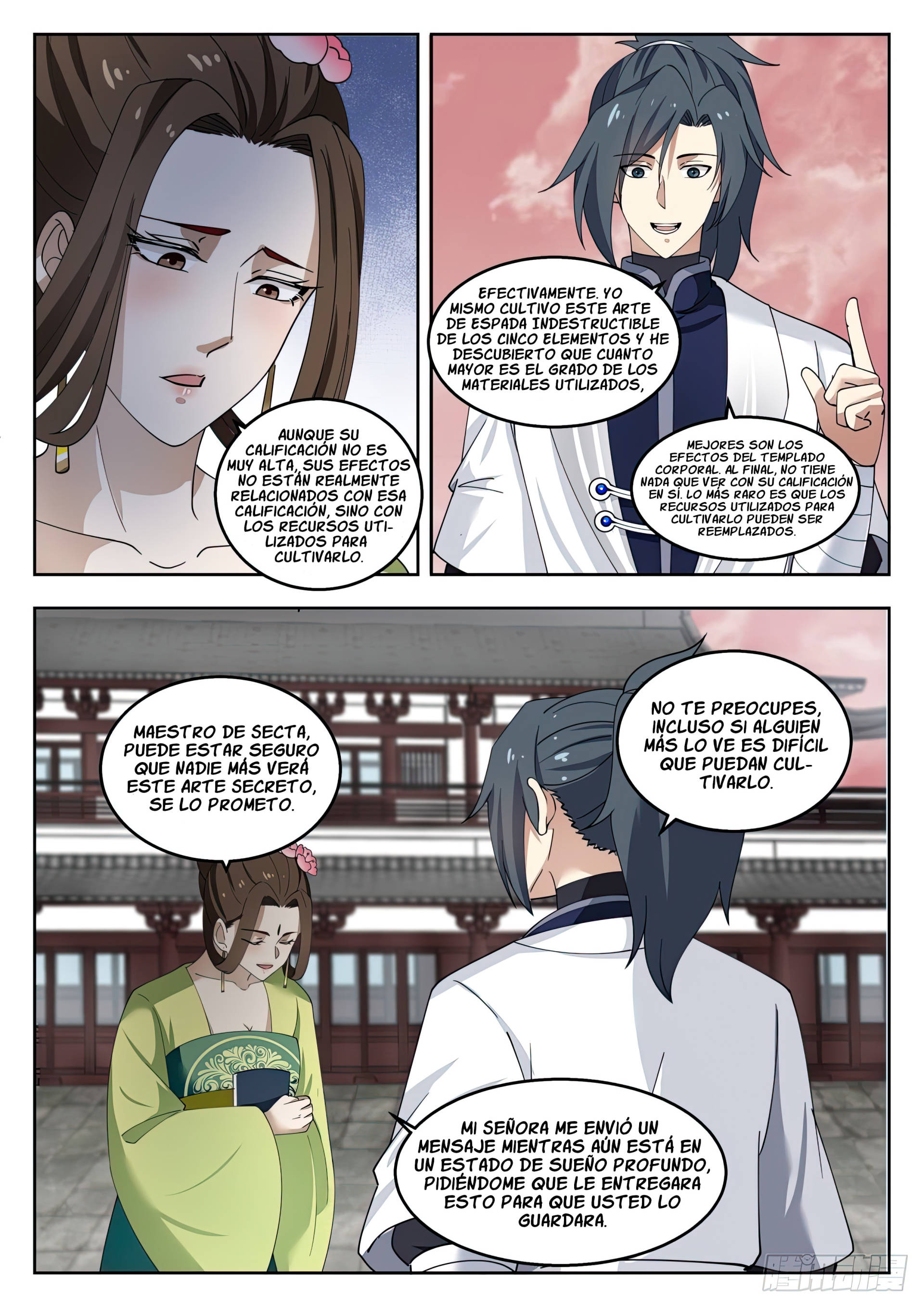 Martial Peak Capítulo 1361 - Página 12 en español