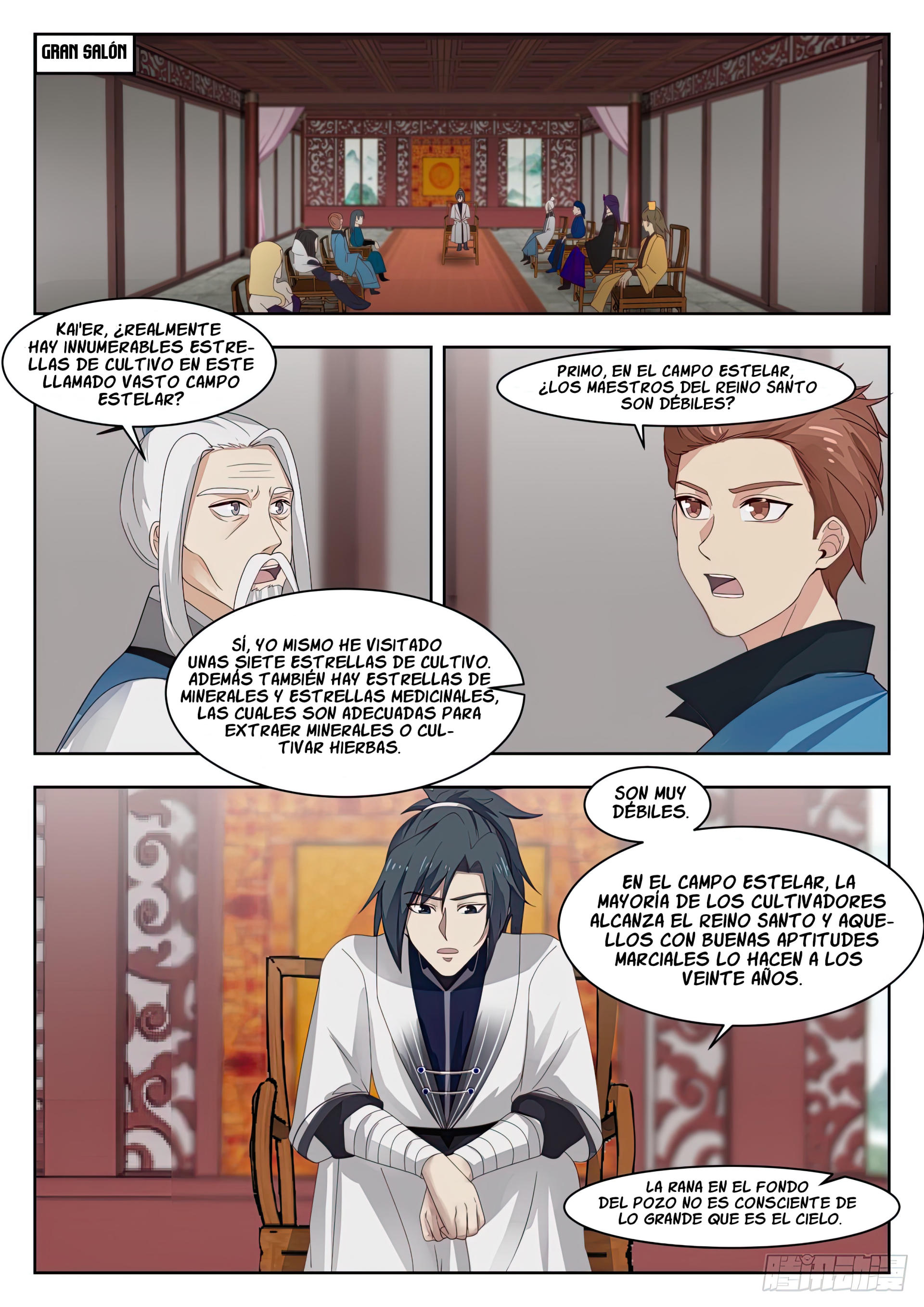 Martial Peak Capítulo 1367 - Página 8 en español