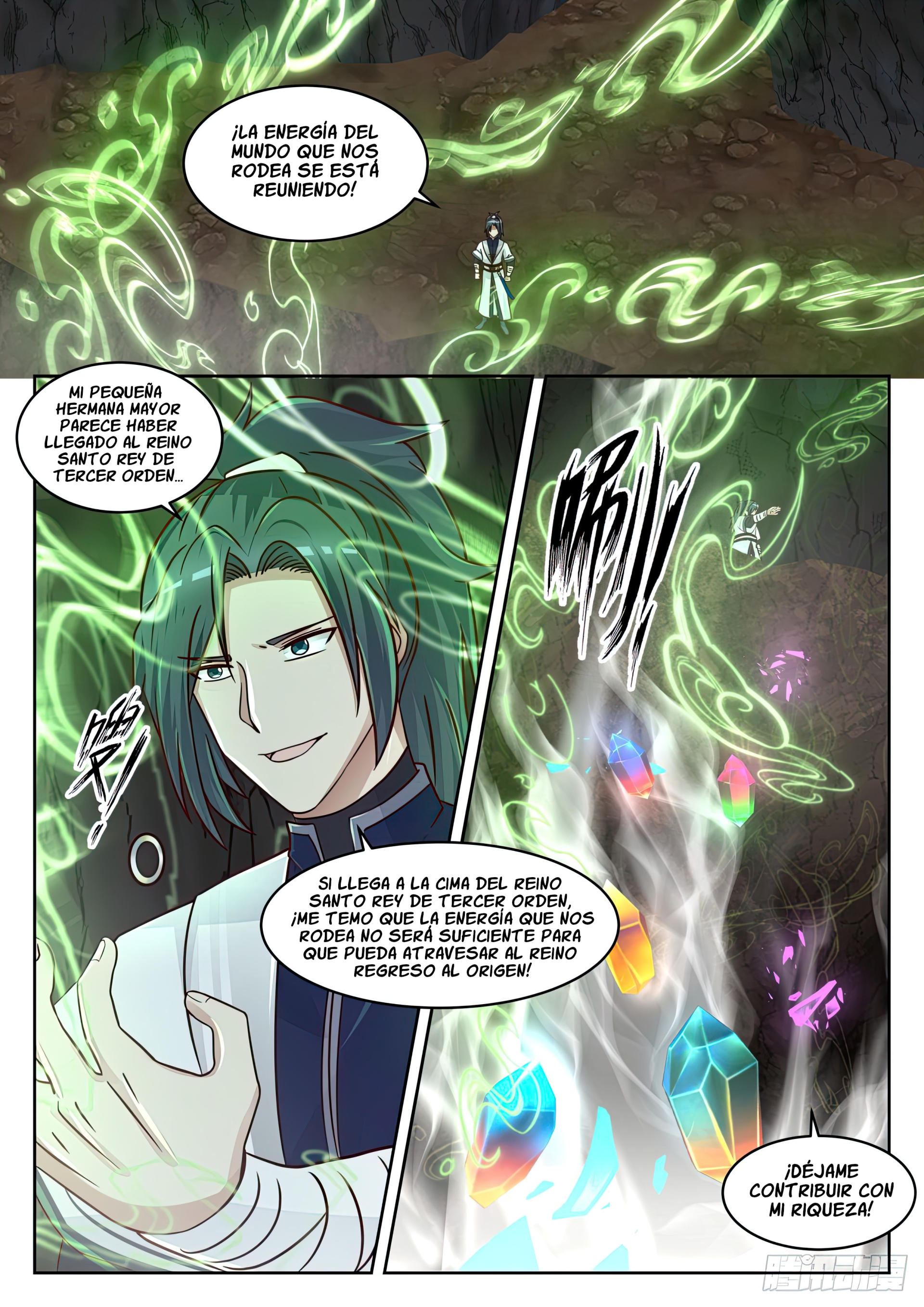 Martial Peak Capítulo 1369 - Página 9 en español