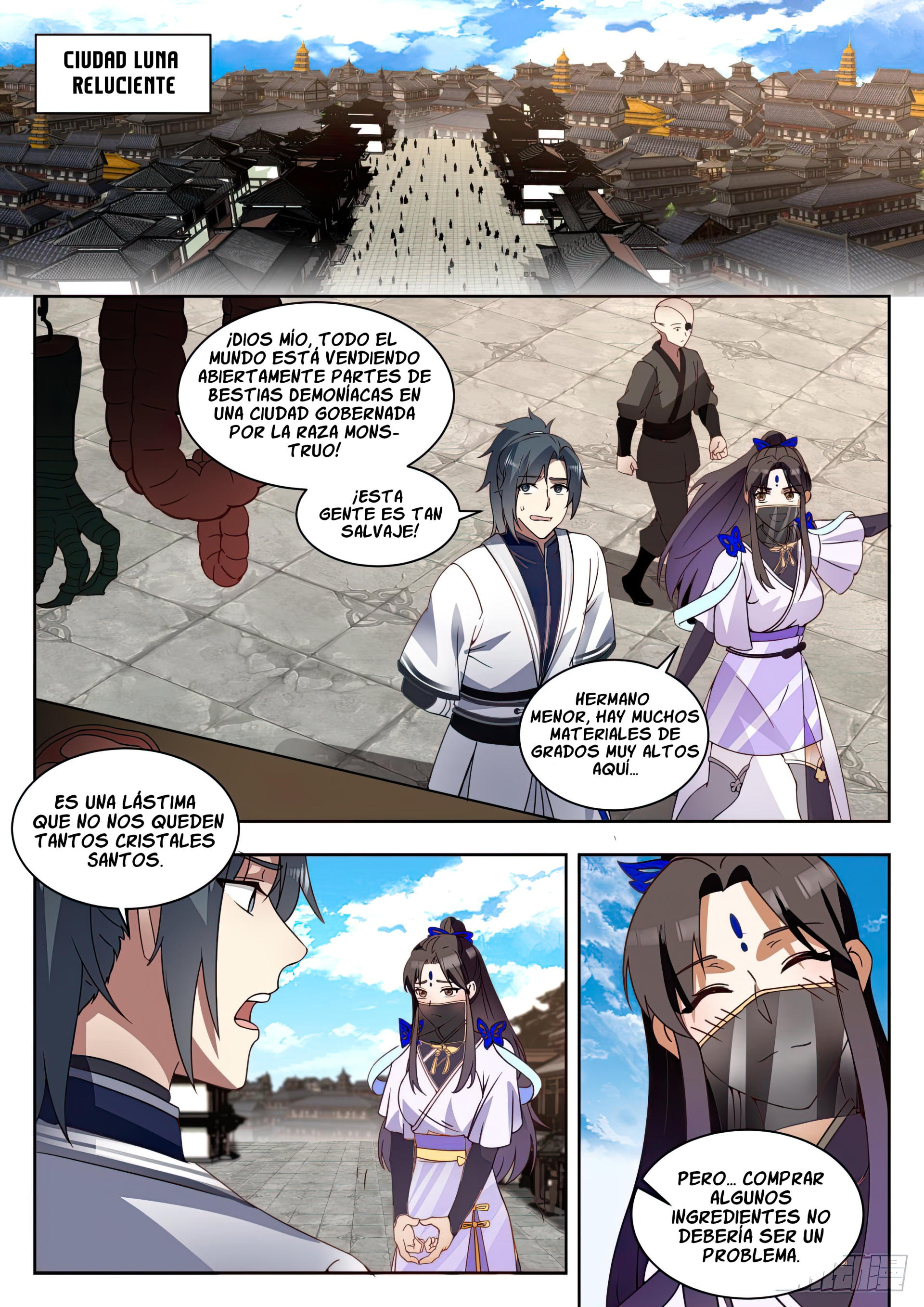 Martial Peak Capítulo 1372 - Página 8 en español