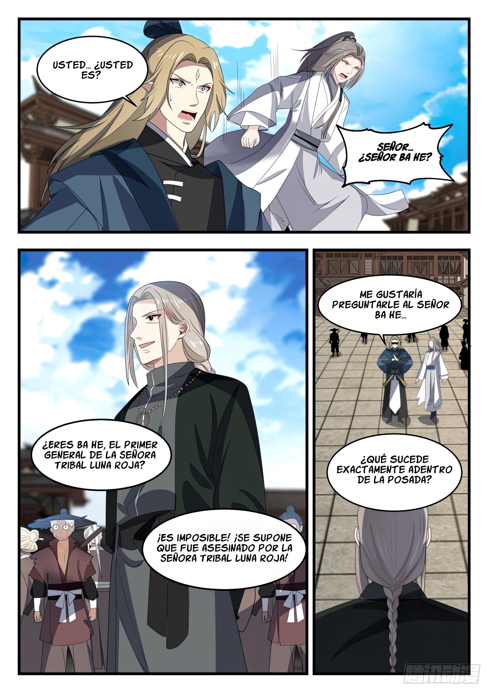 Martial Peak Capítulo 1375 - Página 3 en español