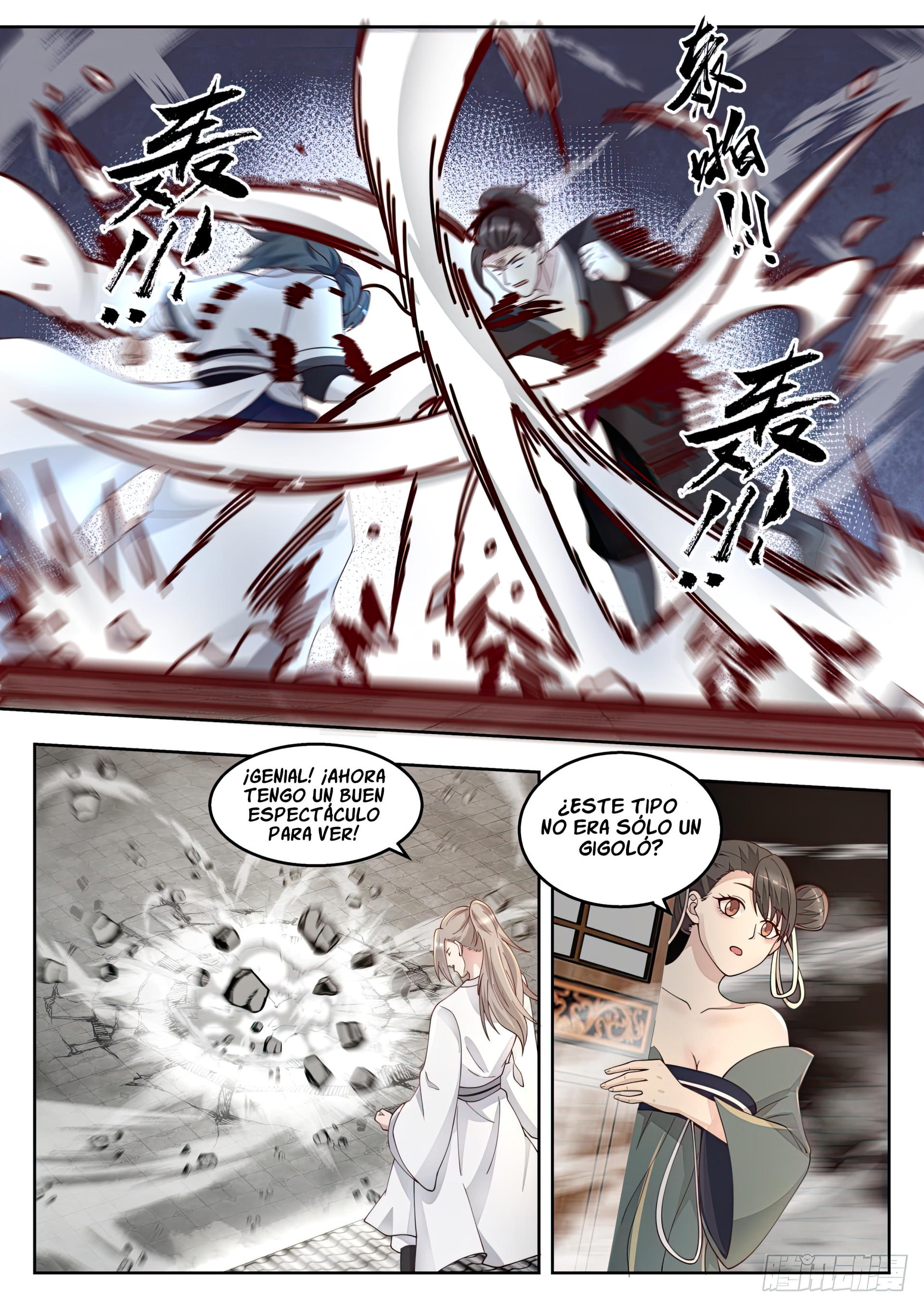 Martial Peak Capítulo 1379 - Página 3 en español