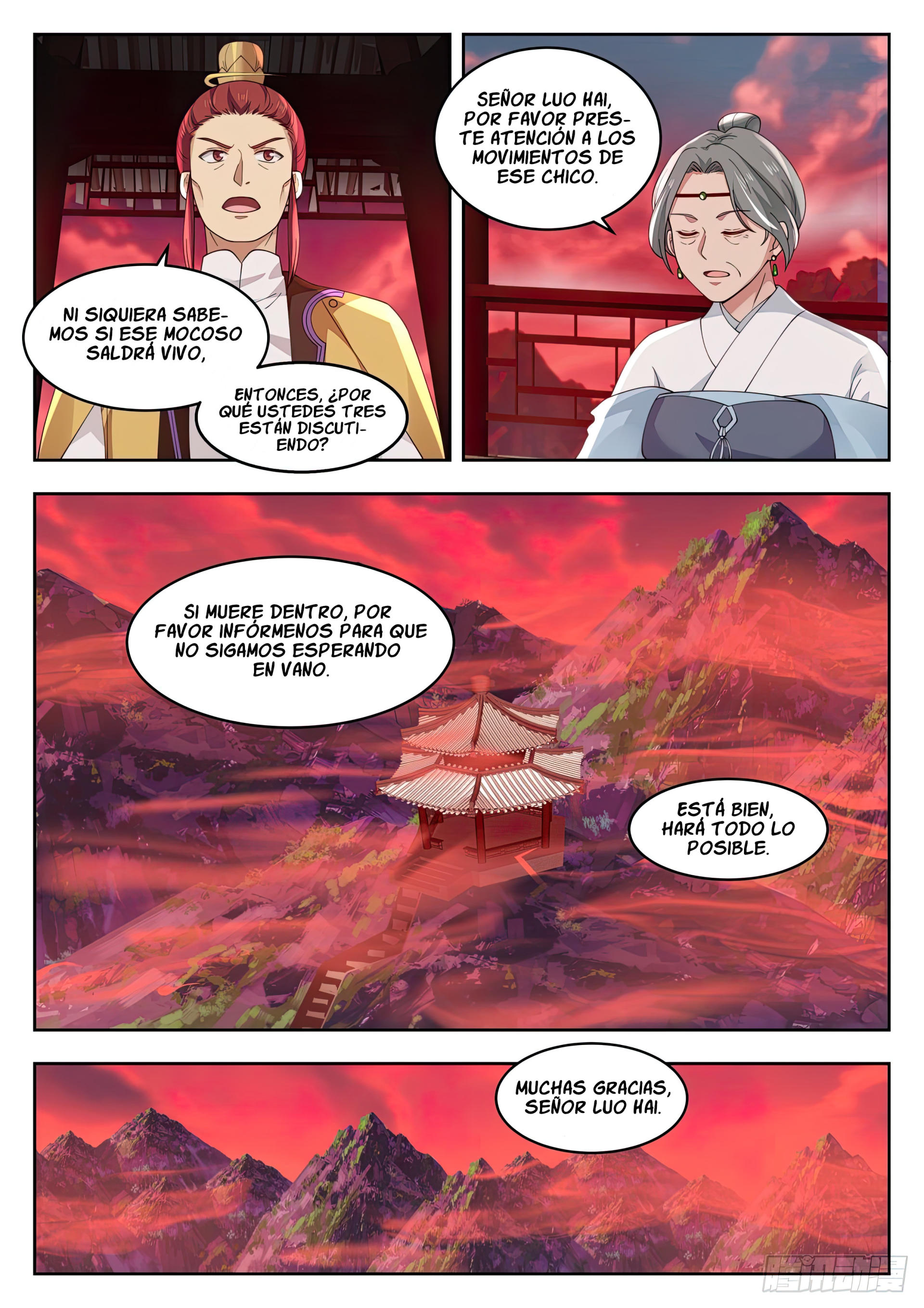 Martial Peak Capítulo 1382 - Página 13 en español